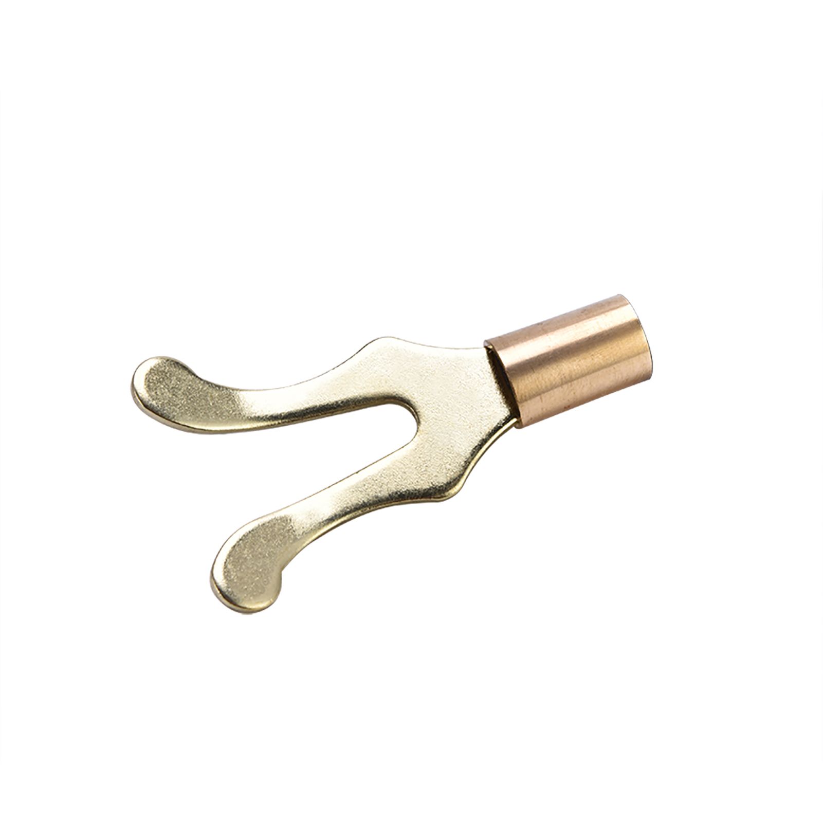 Tea Pot Heat Insulation Tea Clip Fork with Wooden Handle Cast Iron Head Coffee view 7