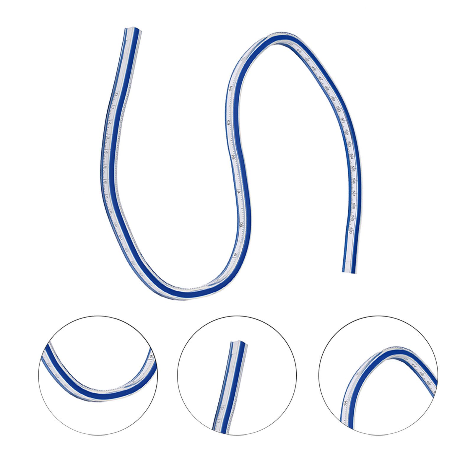 Flexible Curve Ruler Measurement Tool for Drawing Painting Graphics and view 2