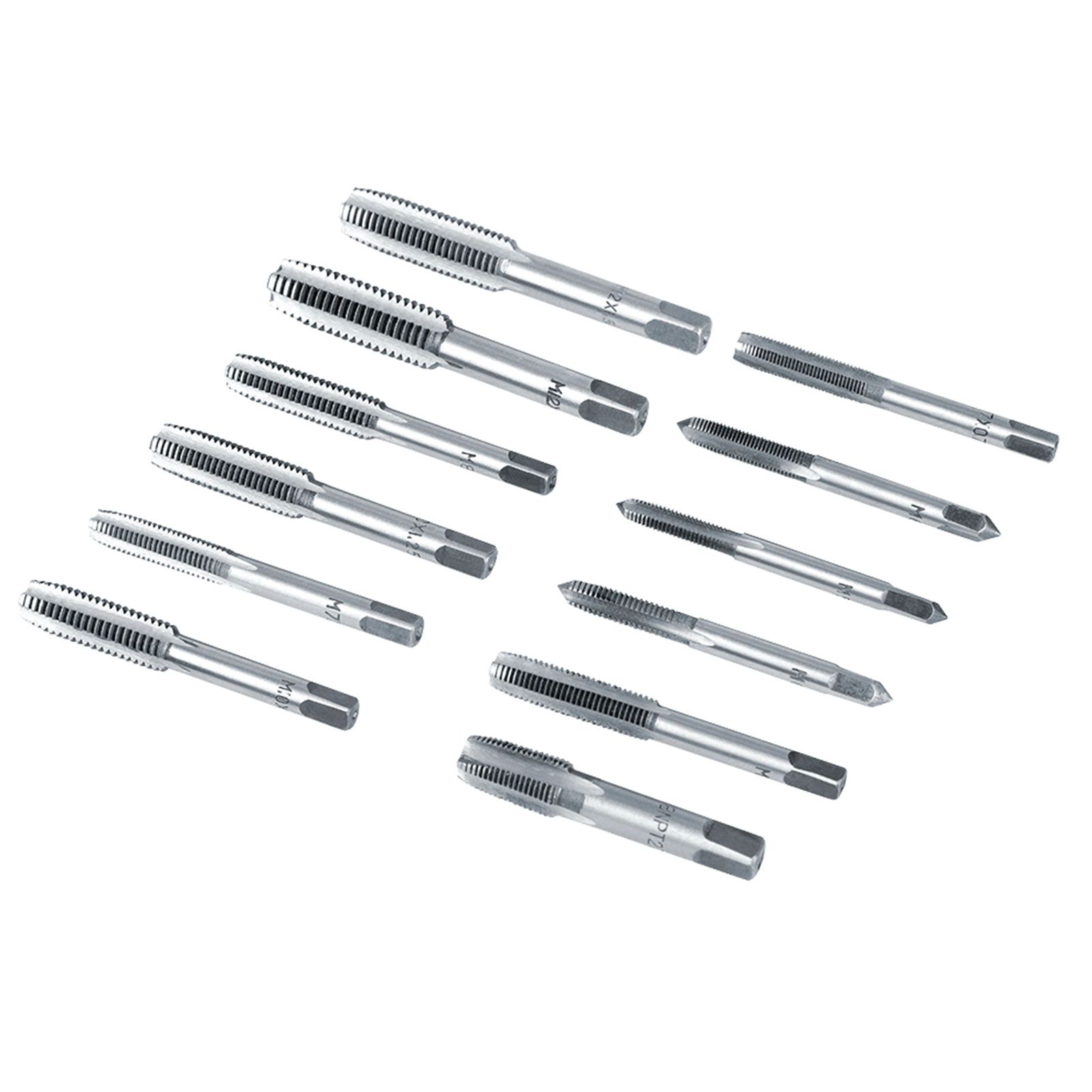 40Pcs M3-M12 Screw Nut Tap and Die Set with Wrenches and Thread Gauge Heavy view 9