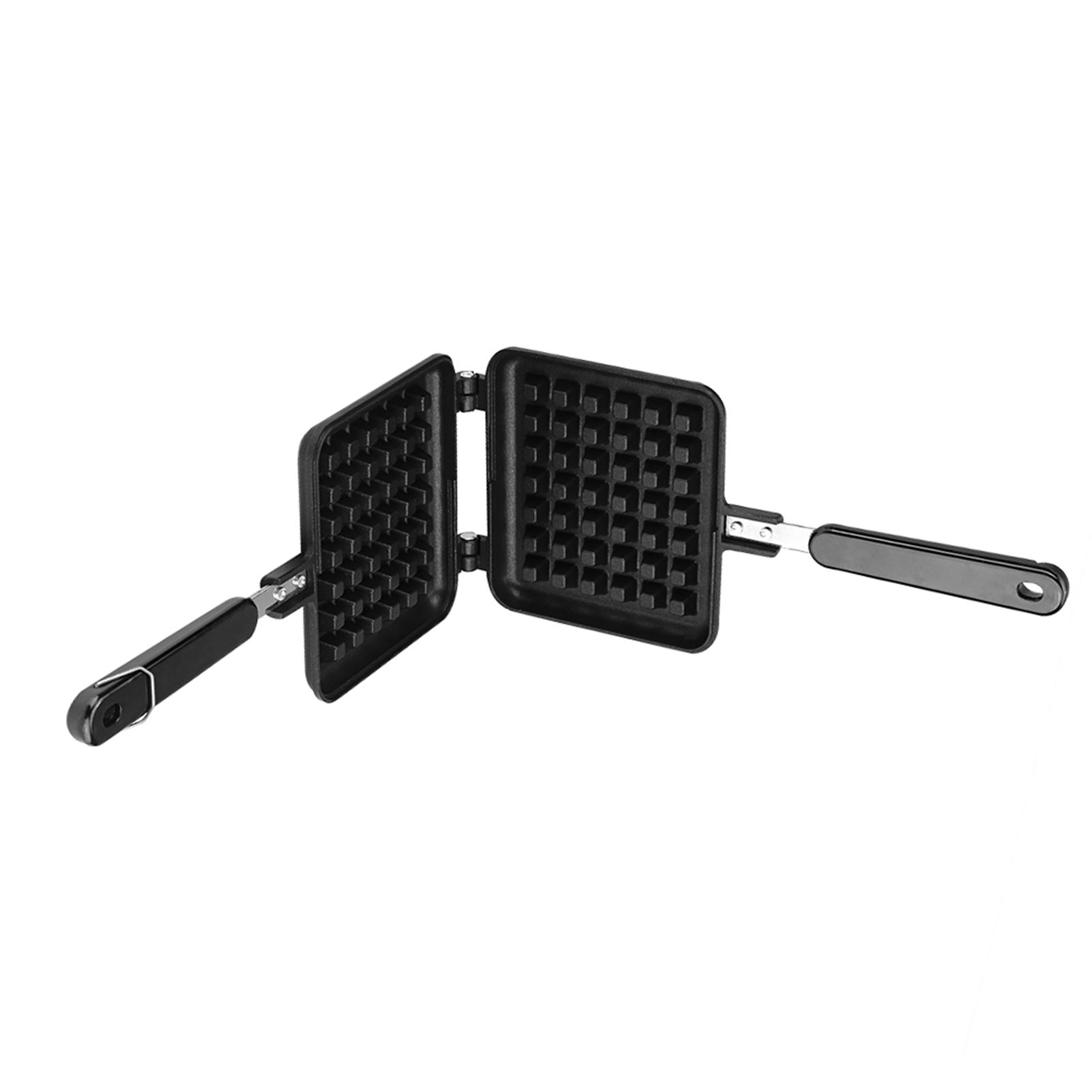 Household Kitchen Gas NOn Stick Waffle Maker Pan Mould Mold Press Plate view 5