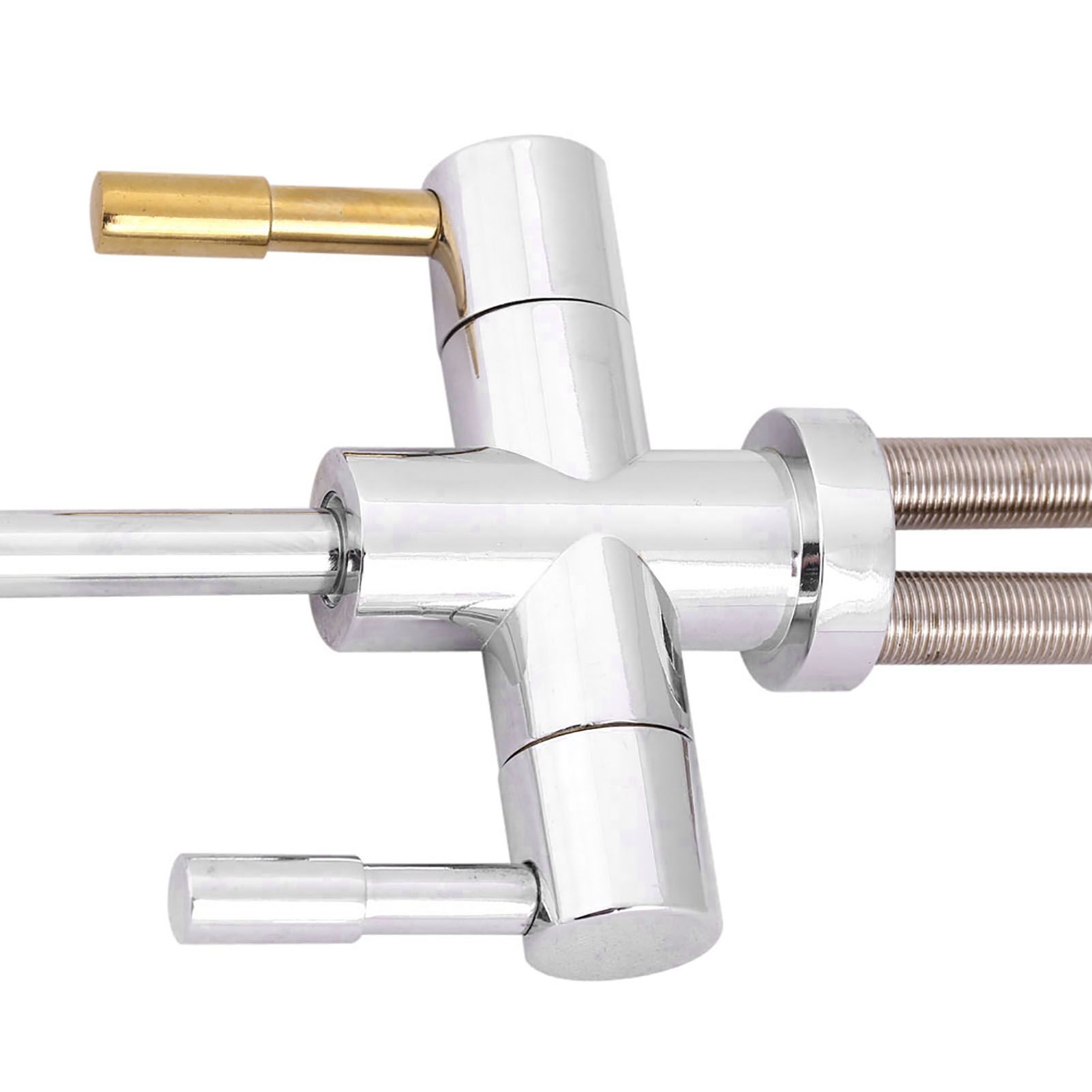 1/4'' Double Holes Sink Faucet Tap Chrome Reverse Osmosis RO Drinking Water Filter view 12