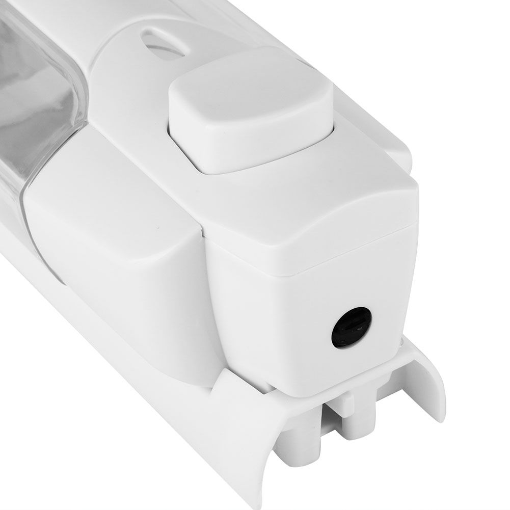 350ml Bathroom Hotel Wall Mounted Plastic Soap Liquid Shampoo Lotion Manual view 14