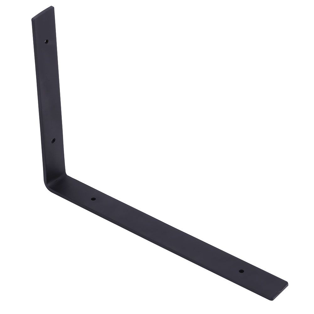 1 Pair Iron Heavy Duty Shelf Wall Brackets for Wooden Storage Organizer view 8