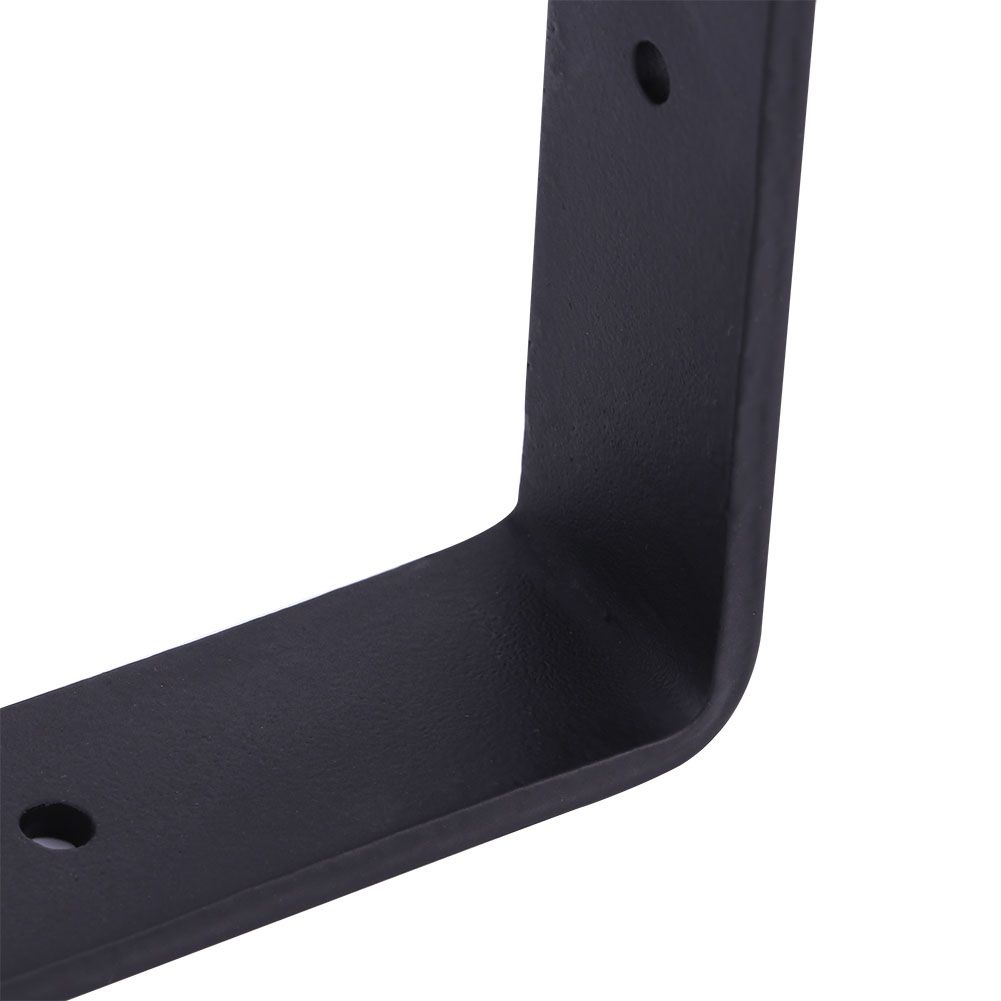1 Pair Iron Heavy Duty Shelf Wall Brackets for Wooden Storage Organizer view 10