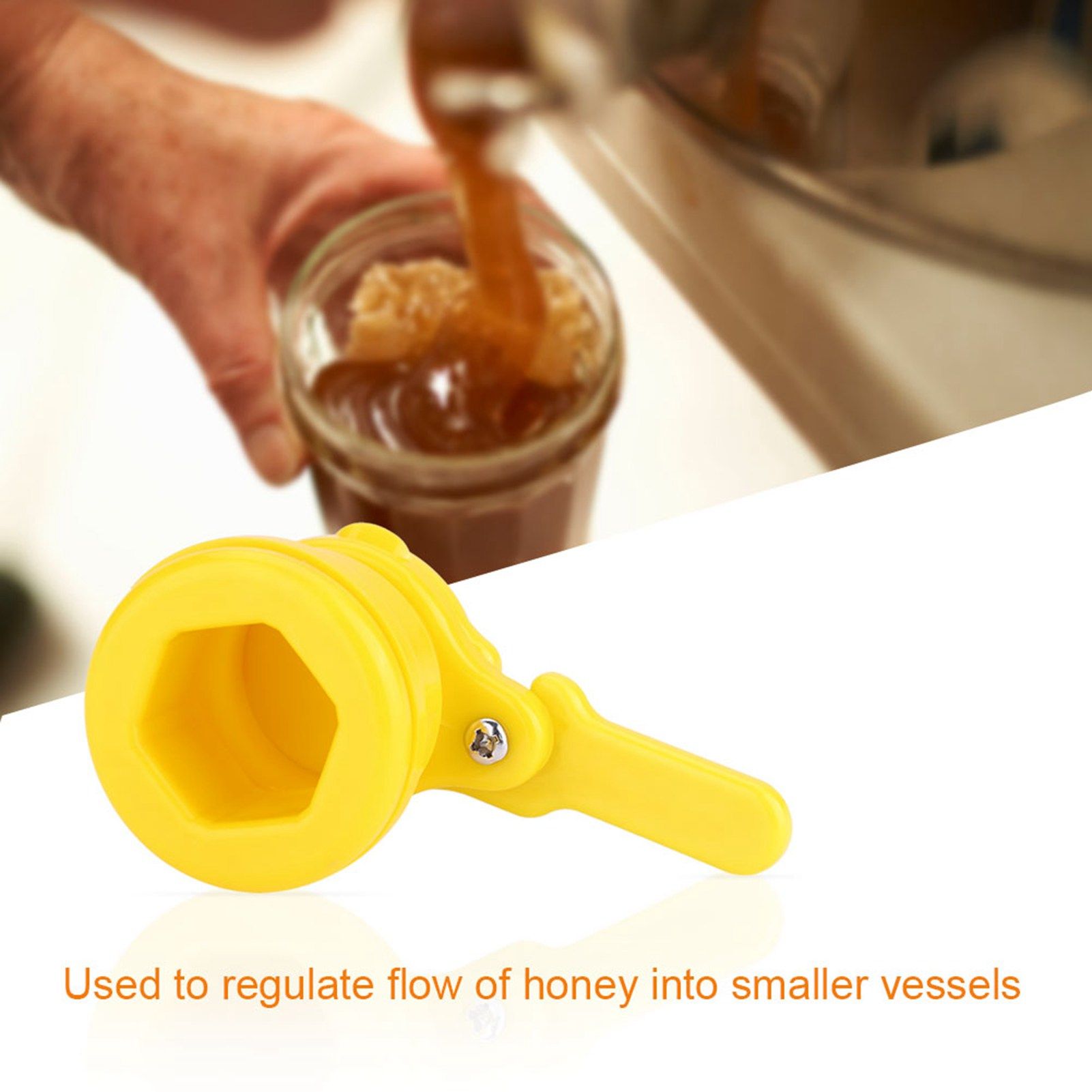 Bee Honey Tap Gate Valve Tool Beekeeping Extractor Bottling Equipment view 3