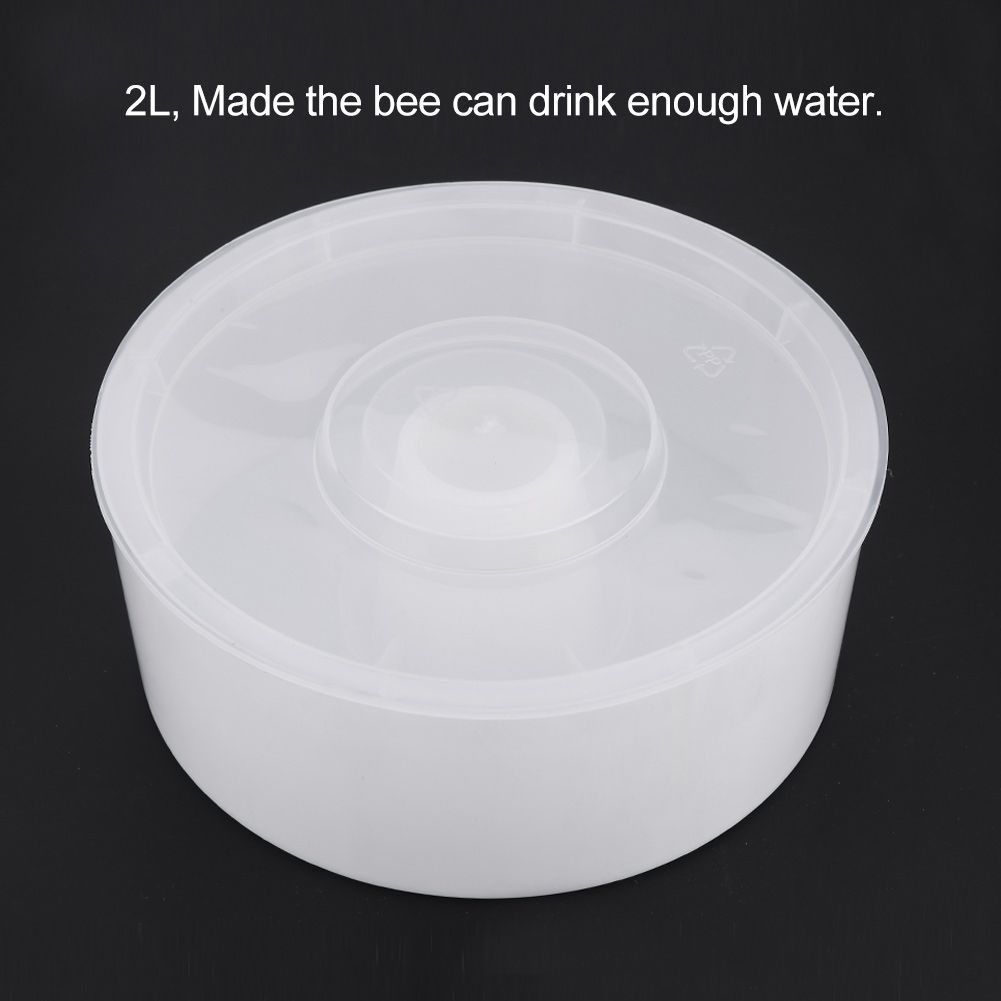 2 L Plastic Bee Water Feeder Beehive Drinking Bowl Bee Keeping Equipment view 6