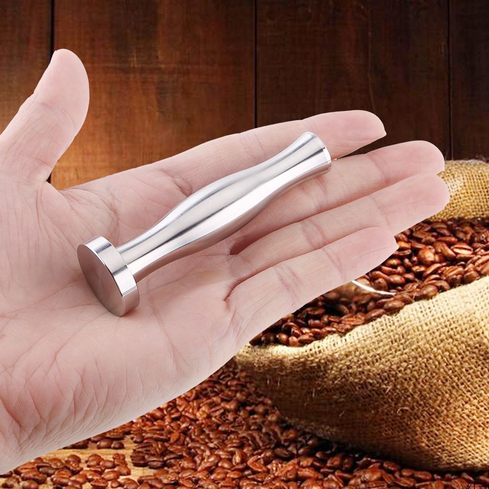 1Pc Stainless Steel Solid Espresso Coffee Tamper Hammer For Nespresso Capsules view 7