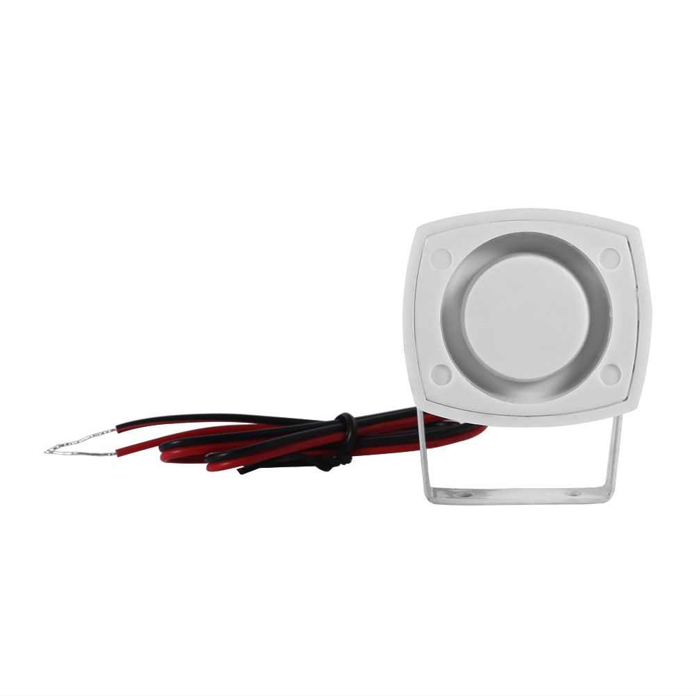 Wired Mini Horn Siren Loud Home Vehicle Security Sound Alarm System With view 2