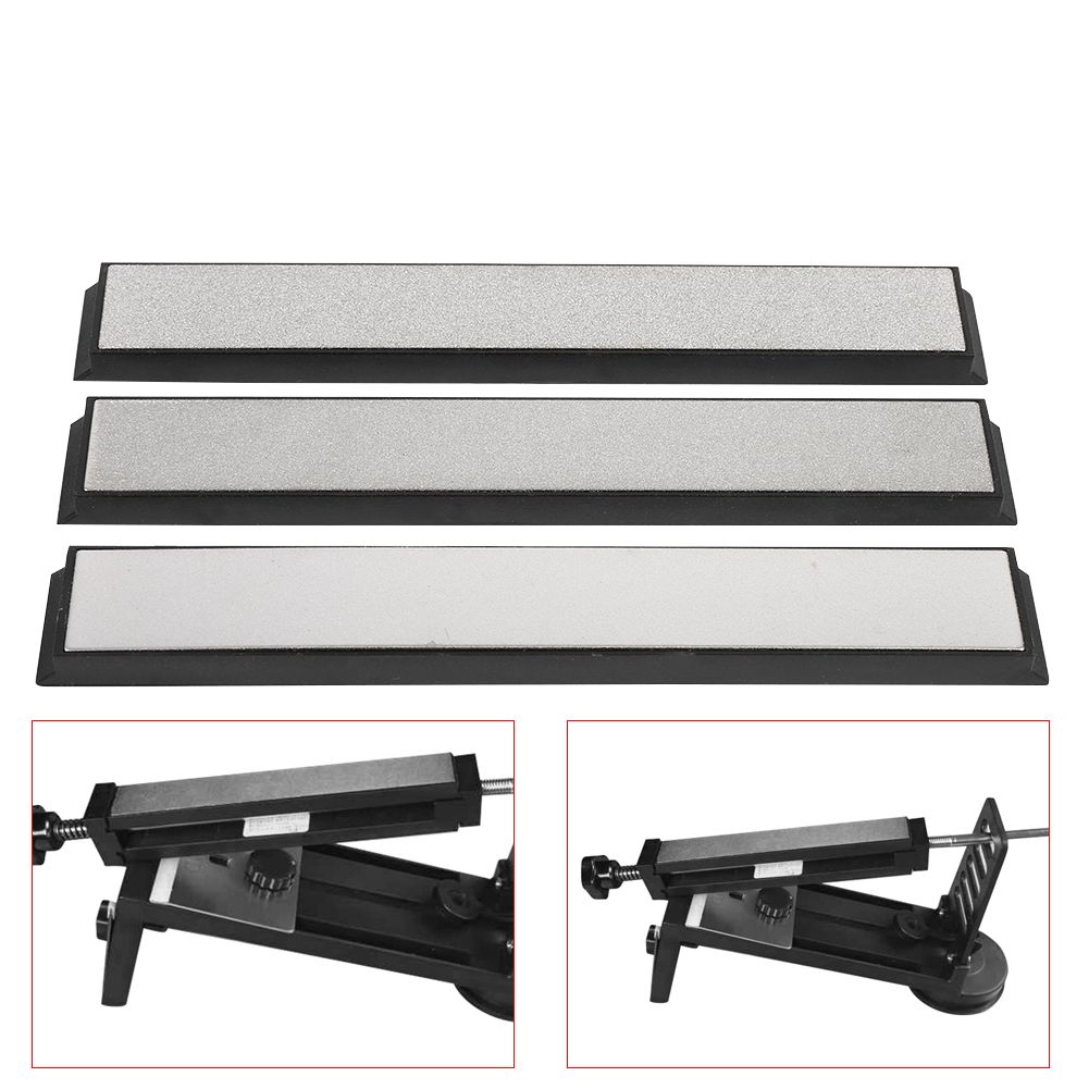 3Pcs/Pack 240/600/1000 Grit Kitchen Tool Sharpening Stone Knives Sharpener view 10