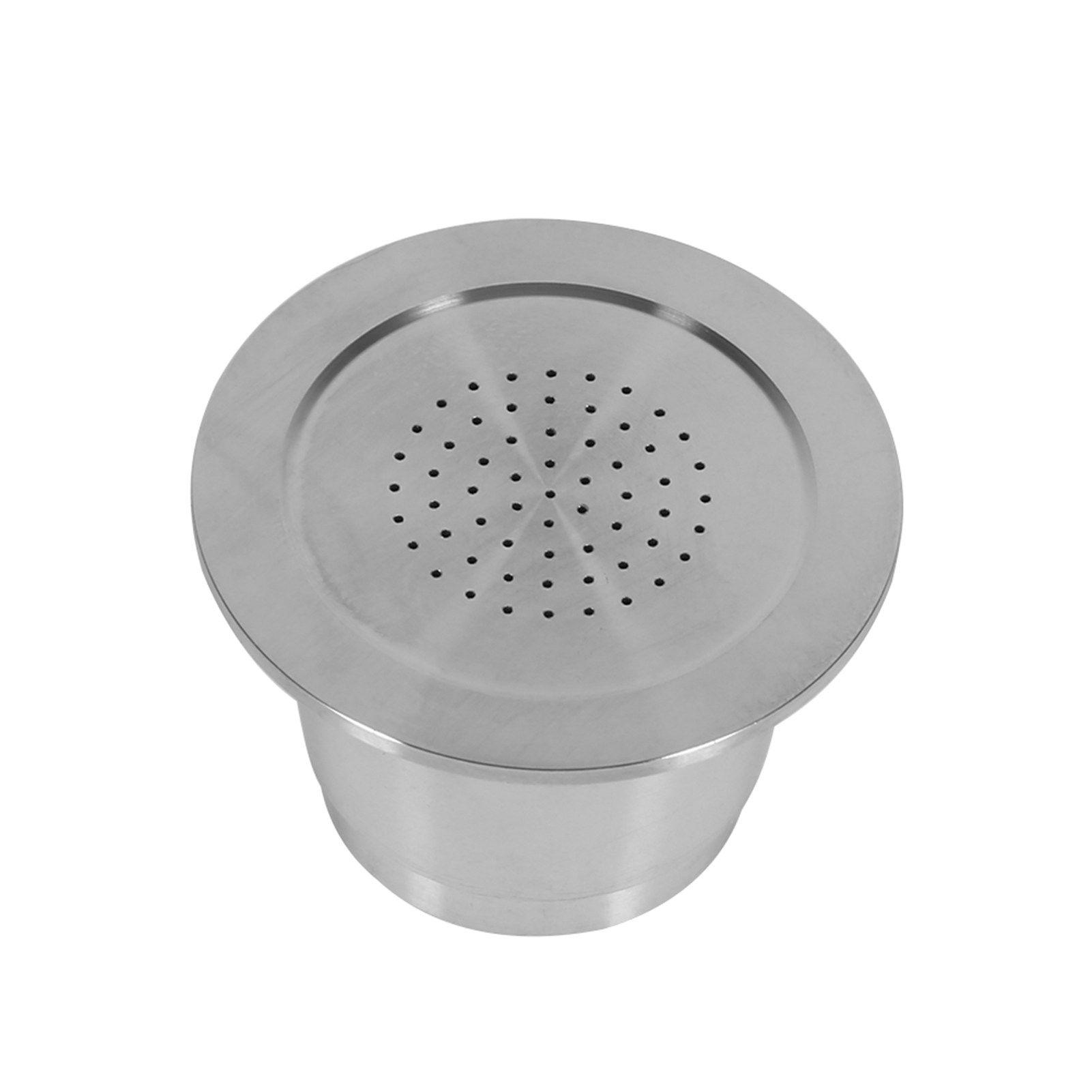 Stainless steel Refillable Reusable Coffee Capsule With Spoon Compatible For view 5