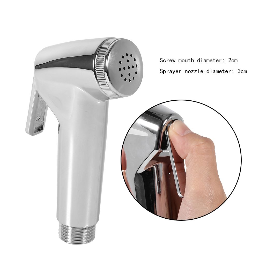Multi functional ABS Handheld Toilet Bidet Shower Spray Sprayer Single Shower Head view 8