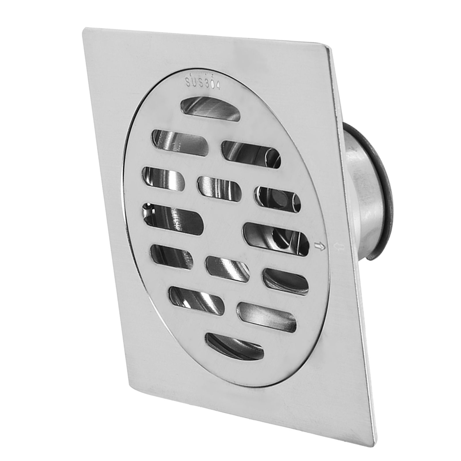 Thick Stainless Steel Square Antiodor Bathroom Floor Drain Cover Waste Gate view 14