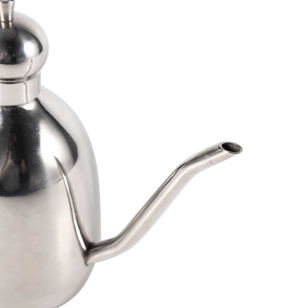 1Pc 0.35L Stainless Steel Olive Oil Dispenser Vinegar Pot Bottle Home Kitchen view 4