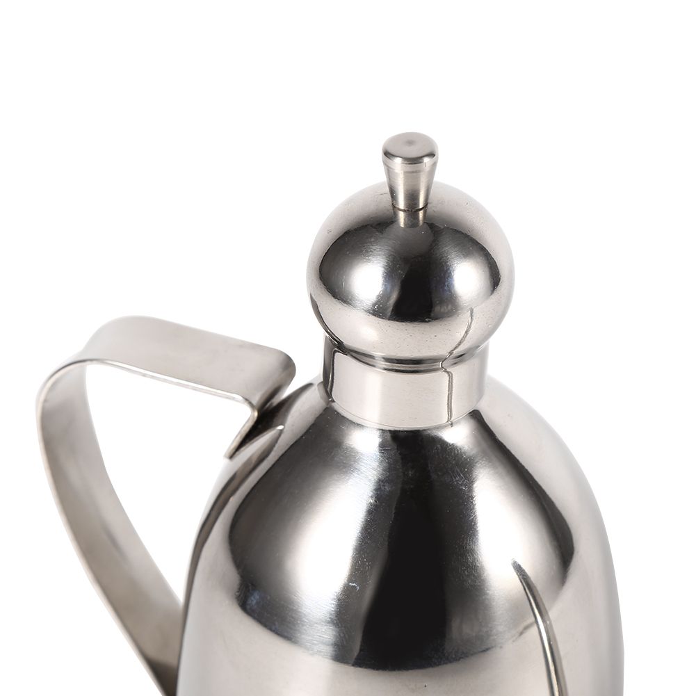 1Pc 0.35L Stainless Steel Olive Oil Dispenser Vinegar Pot Bottle Home Kitchen view 5