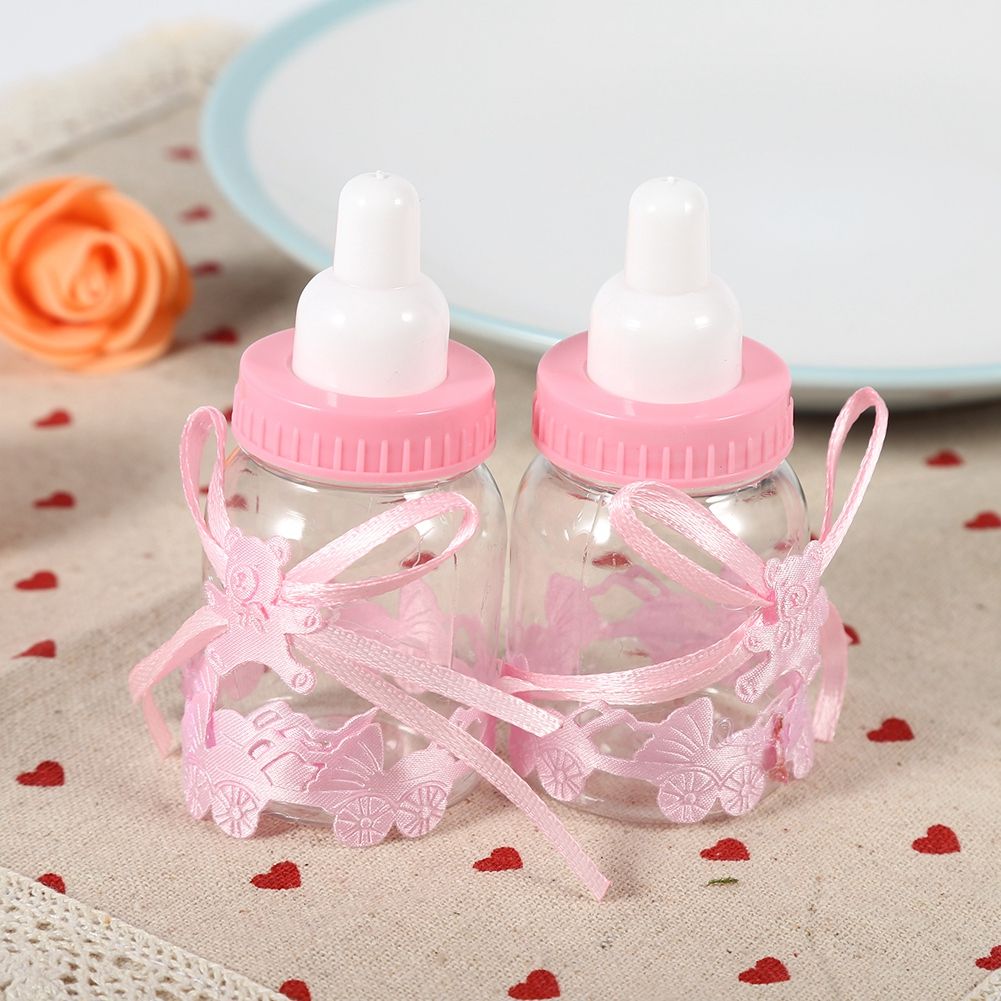 Candy Chocolate Bottles Box For Baby Shower Party Favors Gifts Decorations view 4