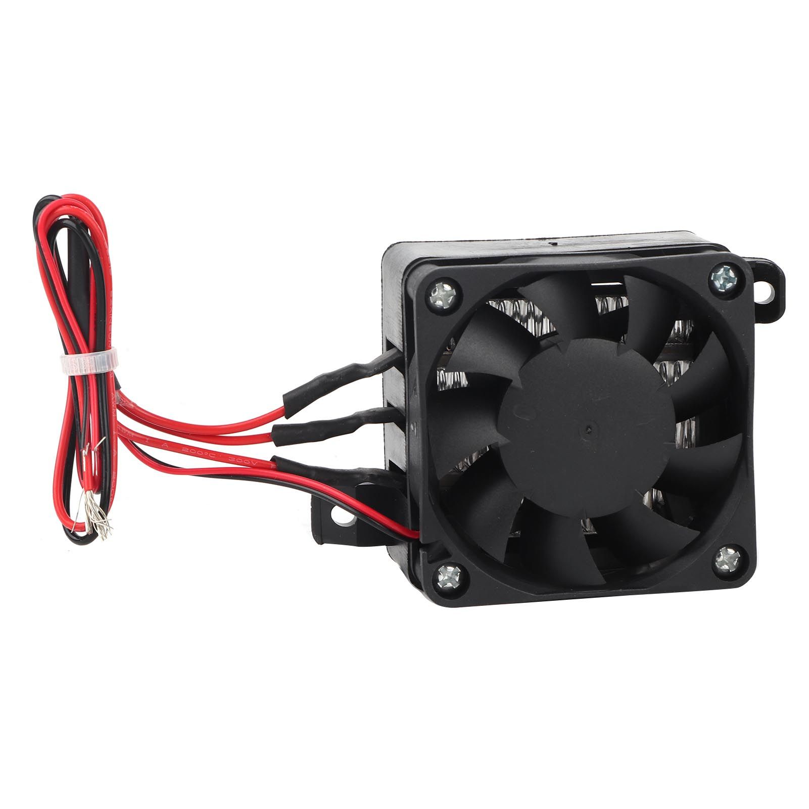 100W 12V Energy Saving PTC Car Fan Air Heater Constant Temperature Heating