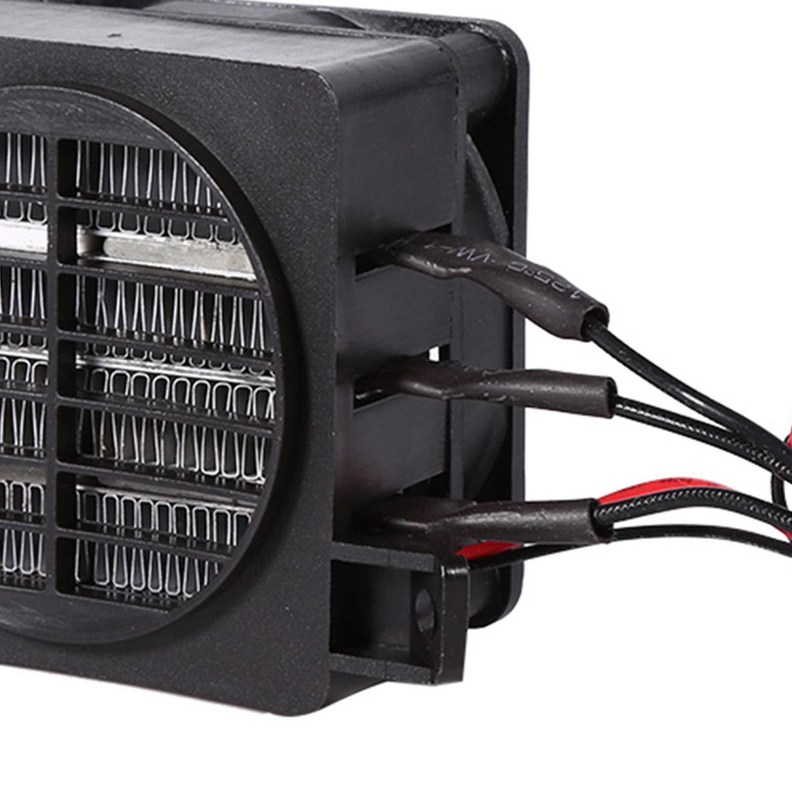 100W 12V Energy Saving PTC Car Fan Air Heater Constant Temperature Heating view 14