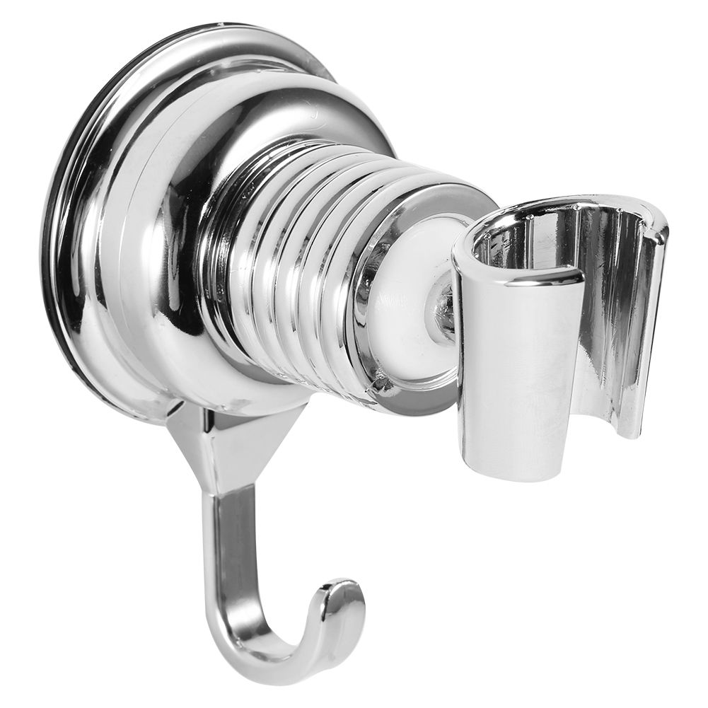 ABS 360 Degree Attached Adjustable Bathroom Shower Head Base Bracket Holder view 6