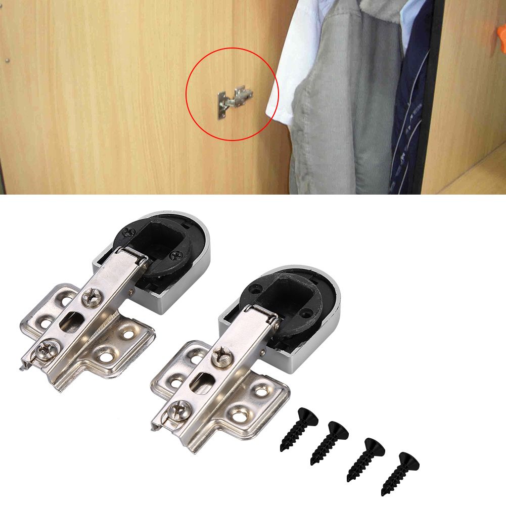 2Pcs/set Easy Installation Type Cabinet Cupboard Wardrobe Door Furniture view 11