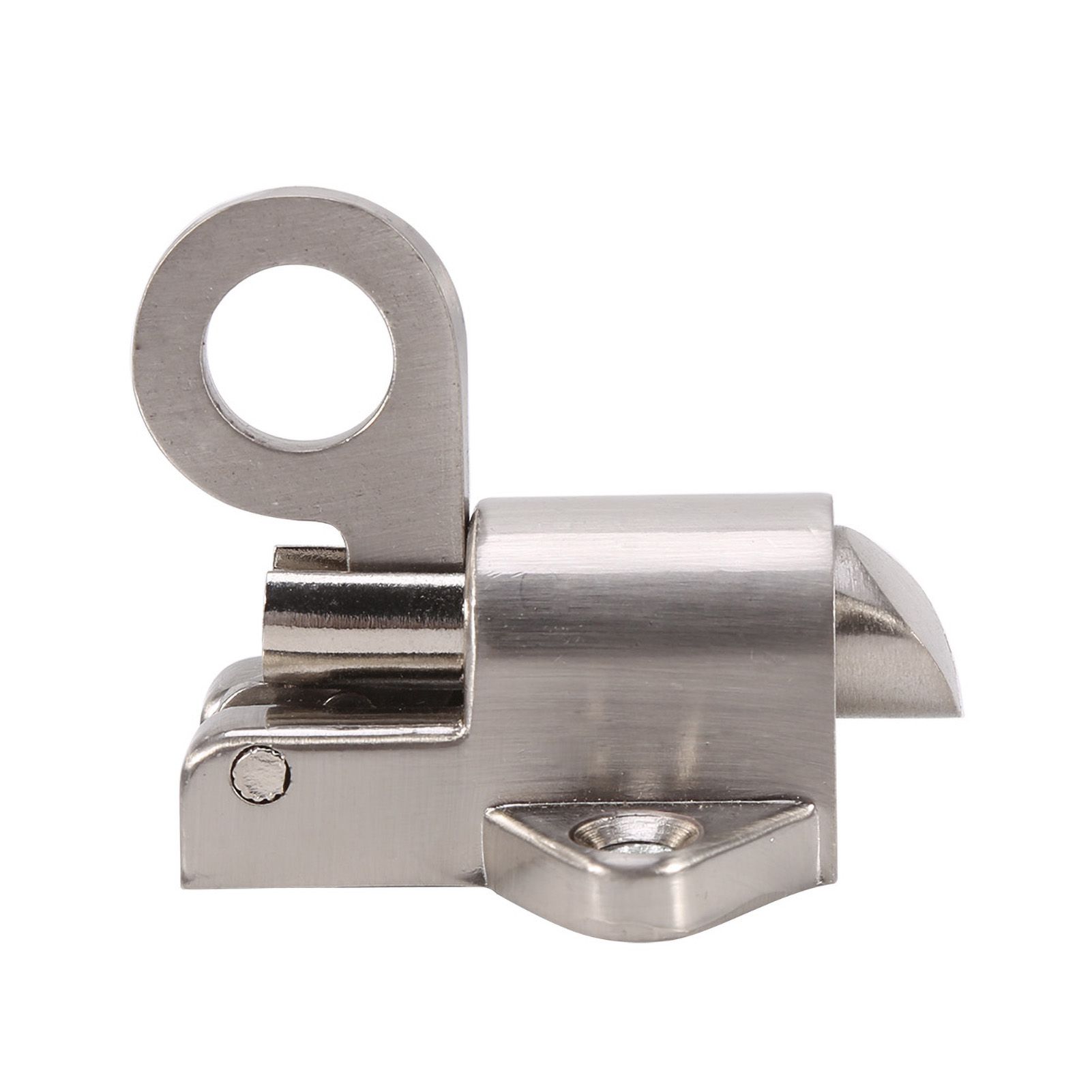 Window Gate Security Pull Ring Spring Bounce Door Bolt Aluminum Latch Lock view 7