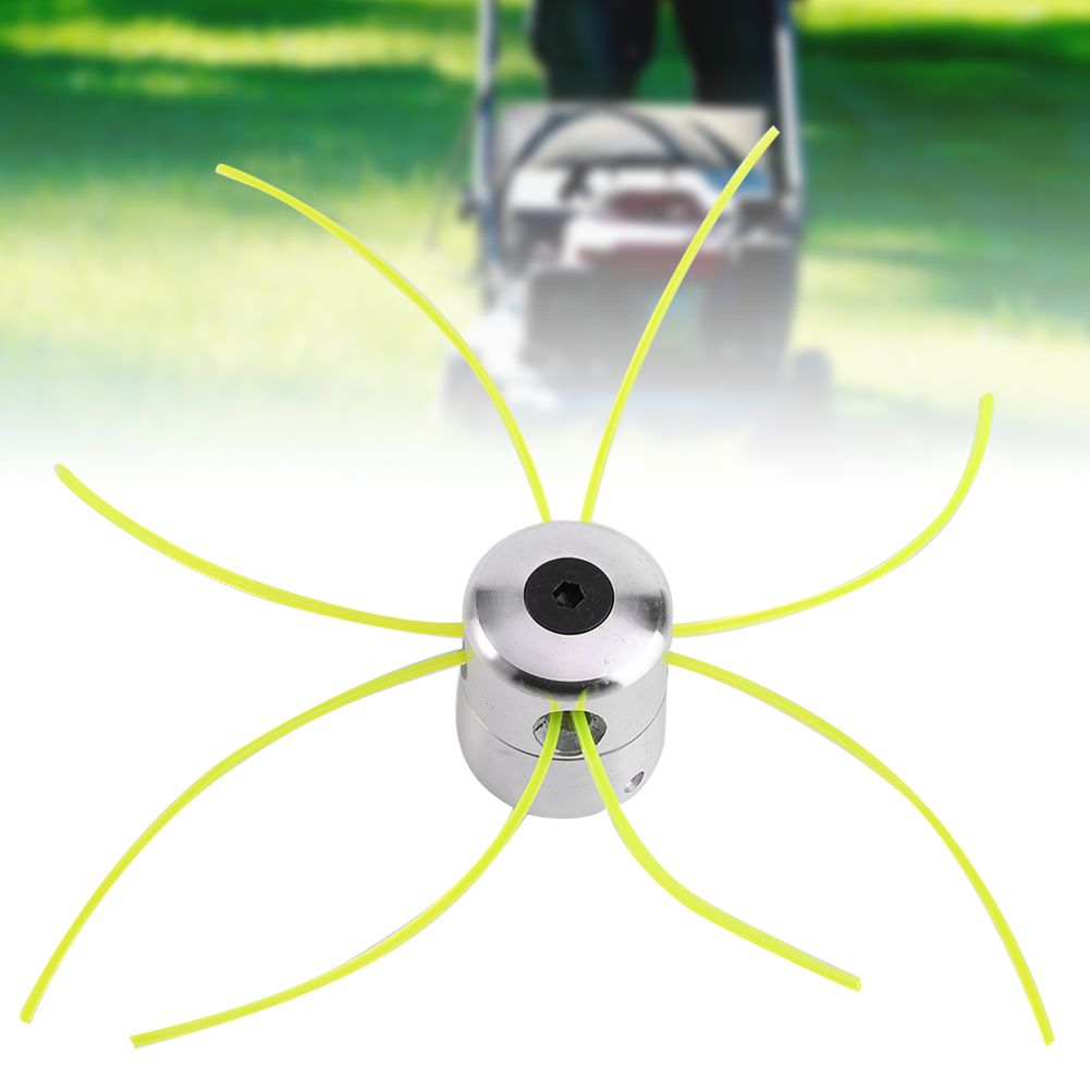 Universal Aluminium Alloy Strimmer Trimmer Head String Set for Gasoline Grass view 9
