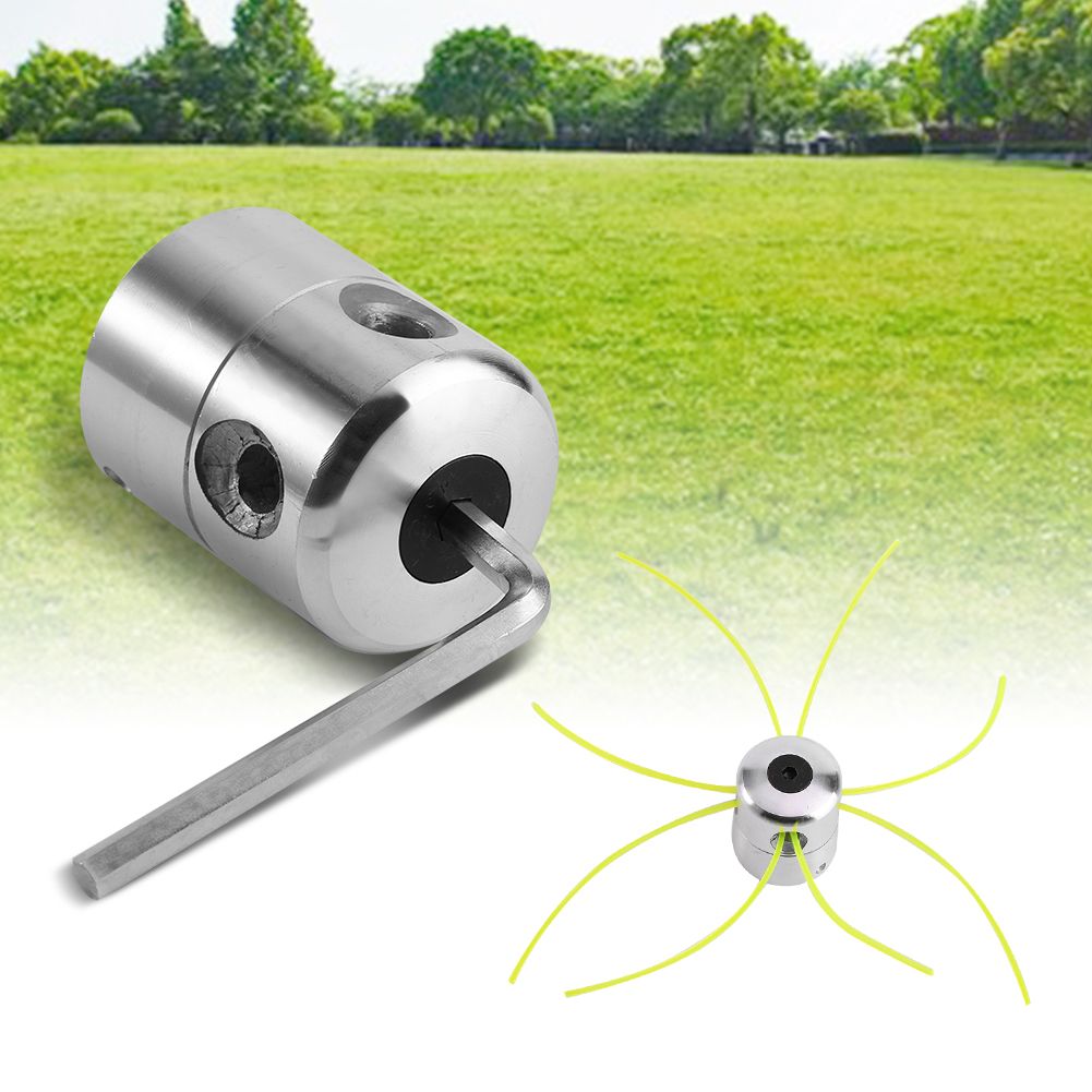 Universal Aluminium Alloy Strimmer Trimmer Head String Set for Gasoline Grass view 10