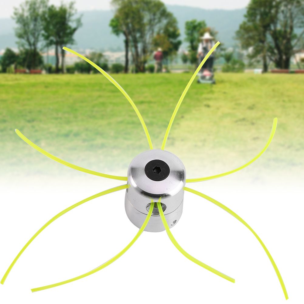 Universal Aluminium Alloy Strimmer Trimmer Head String Set for Gasoline Grass view 11