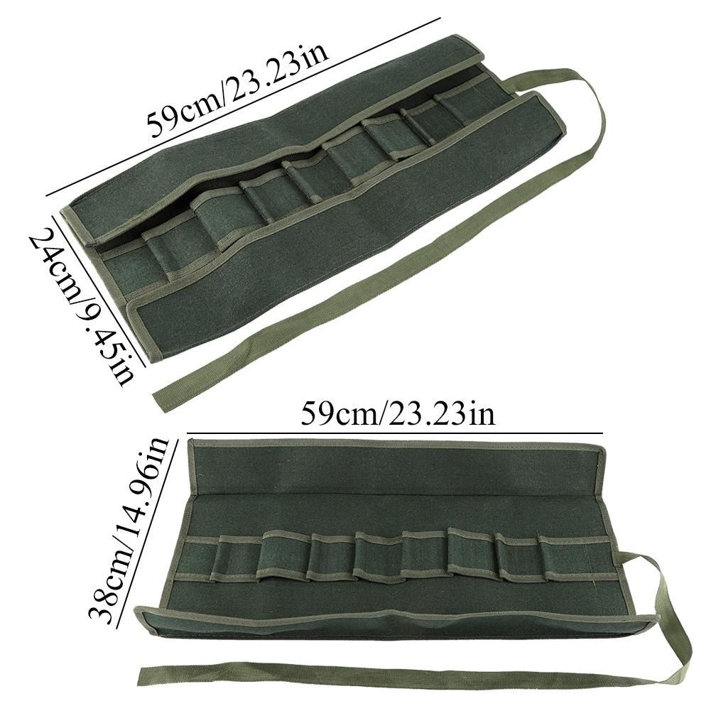 1Pc Canvas Gardening Handle Portable Multifunctional Storage Package Tool Set view 10
