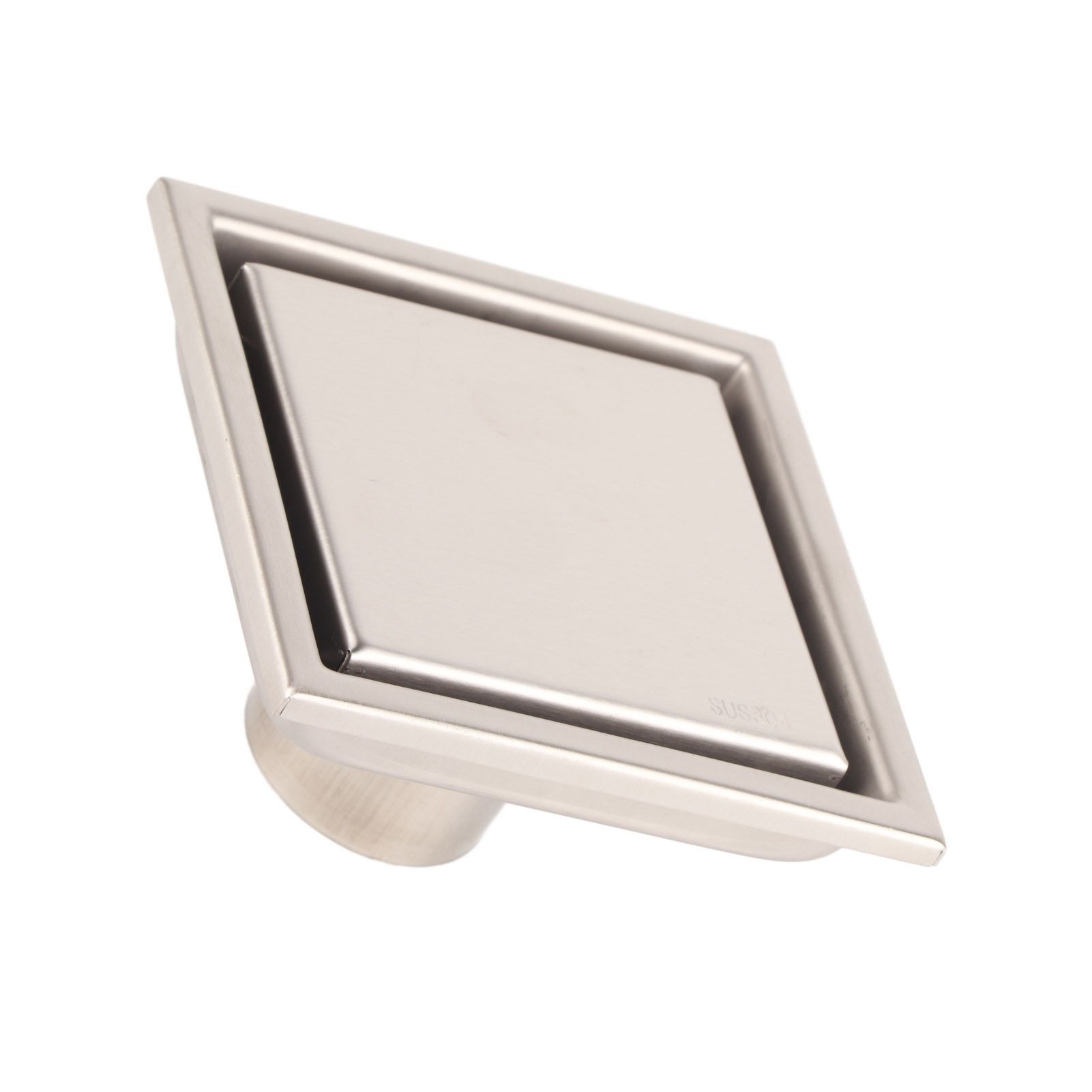 Home Stainless Steel Square Shape Antiodor Bathroom Floor Drain Waste Gate view 8