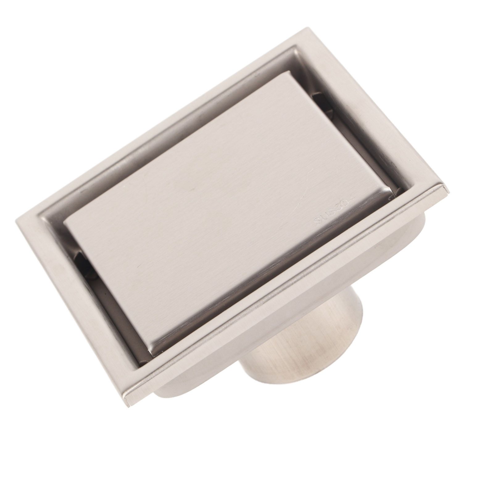 Home Stainless Steel Square Shape Antiodor Bathroom Floor Drain Waste Gate view 9
