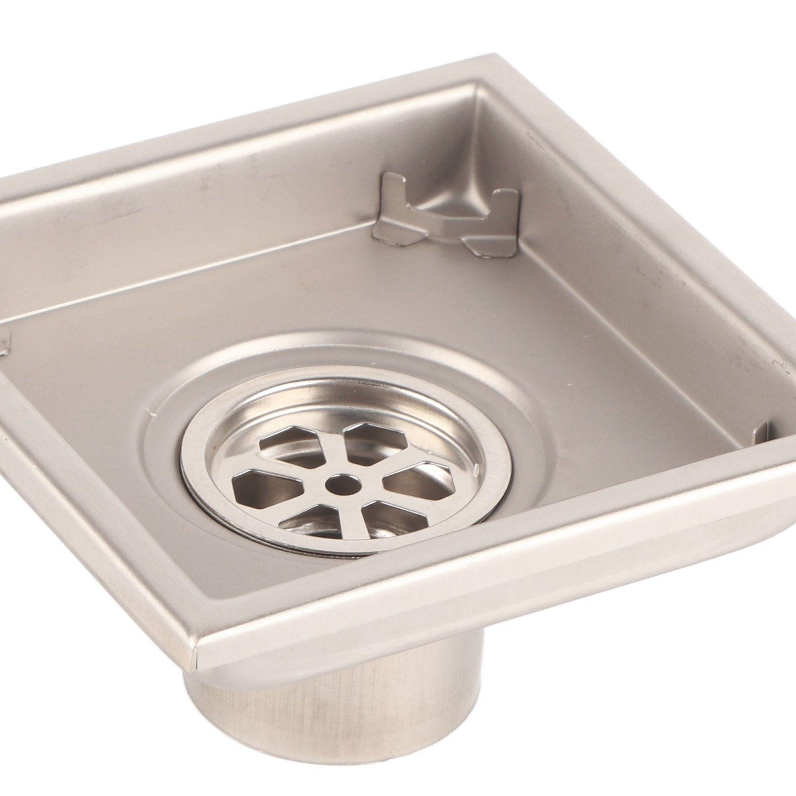 Home Stainless Steel Square Shape Antiodor Bathroom Floor Drain Waste Gate view 15