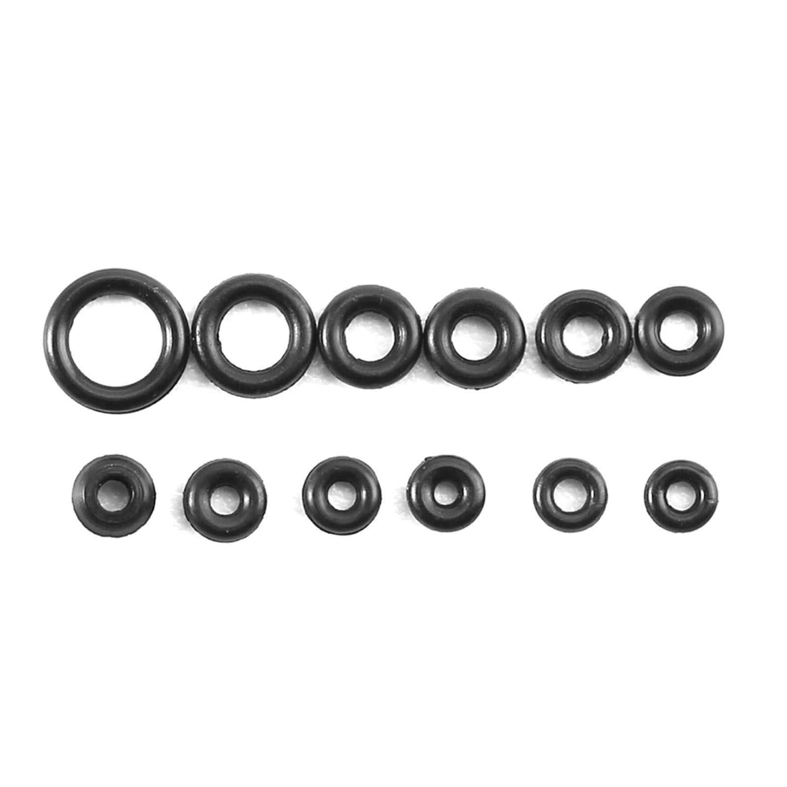 1.4-2.8mm 12 Sizes Rubber Rings Watches Gaskets Tiny Crown O Ring Box Set for view 9