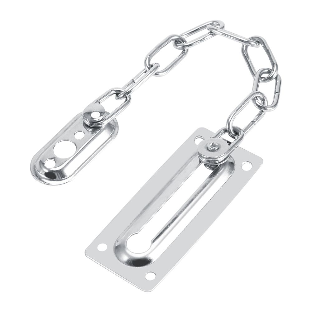 Stainless Steel Safety Guard Door Chain Security Lock Latch With Screws(Silver) view 8