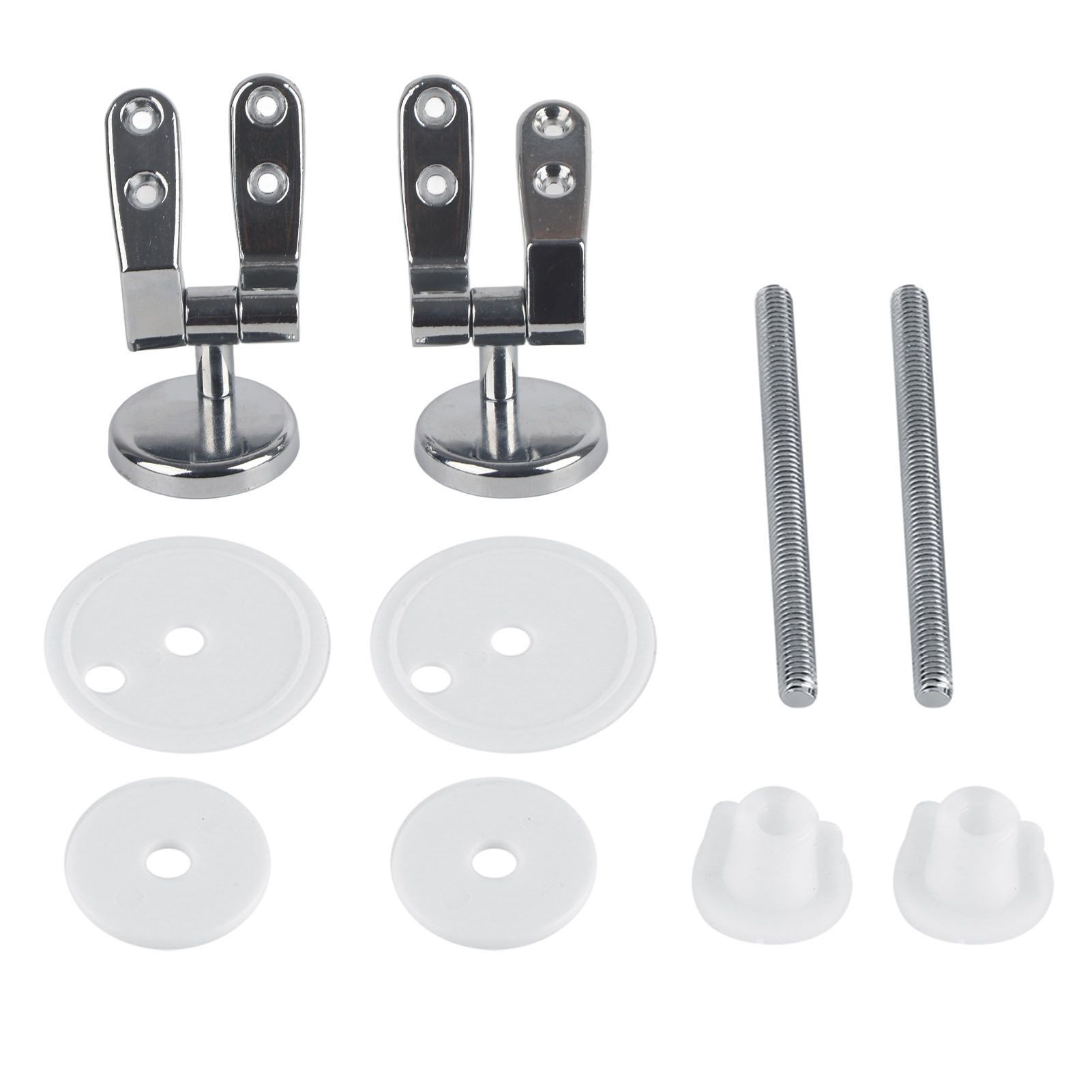 Replacement Toilet Seat Hinge Chrome Hinge With Fittings Bathroom Hotel Set