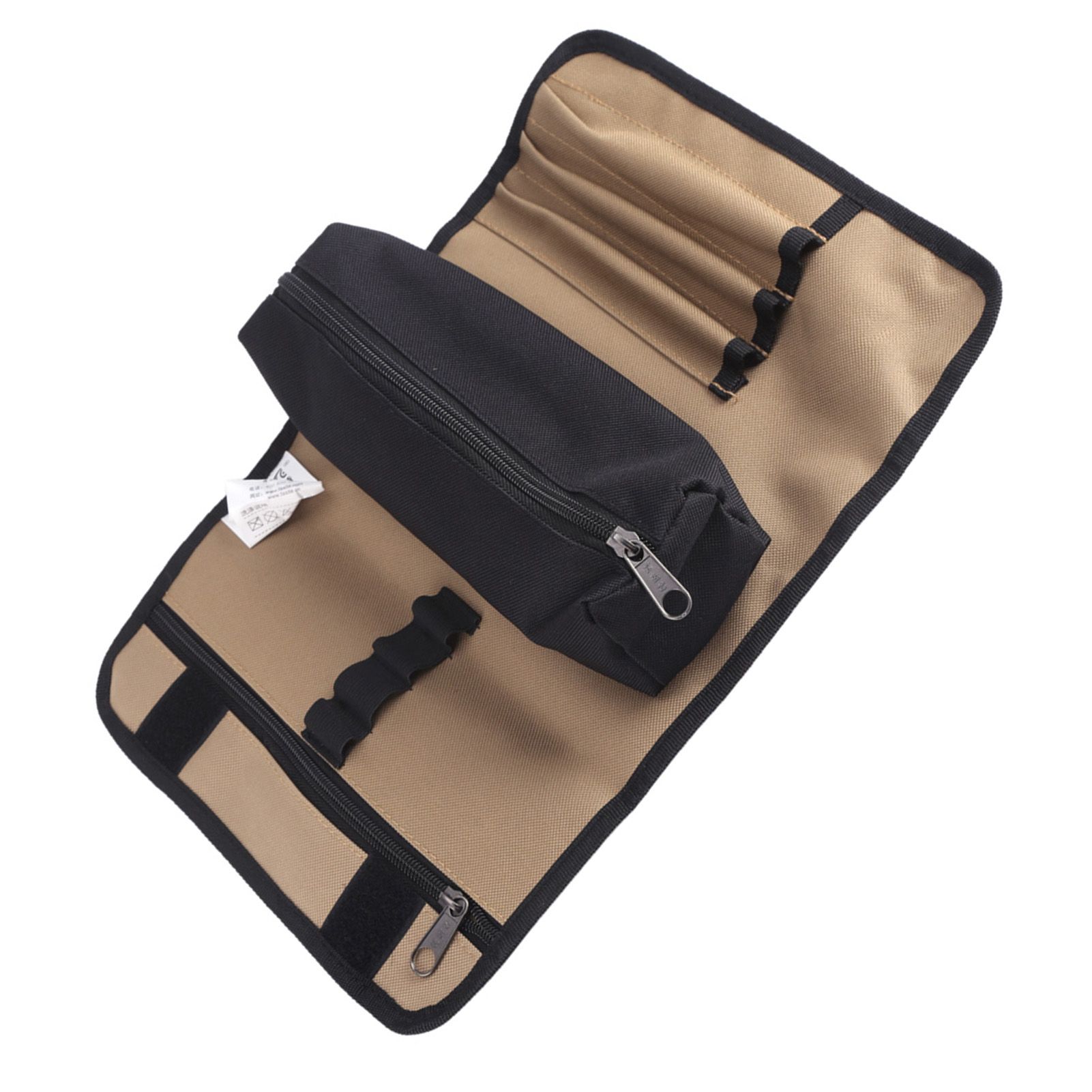 36 * 25cm Durable Waterproof Canvas Electrician Roll Up Hardware Tools Storage Bag view 8