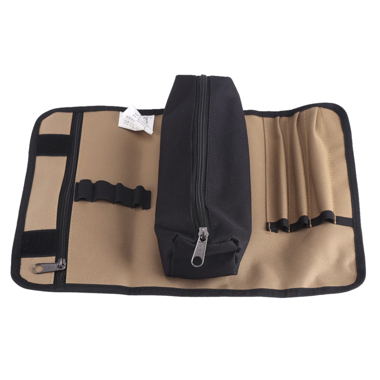 36 * 25cm Durable Waterproof Canvas Electrician Roll Up Hardware Tools Storage Bag view 11