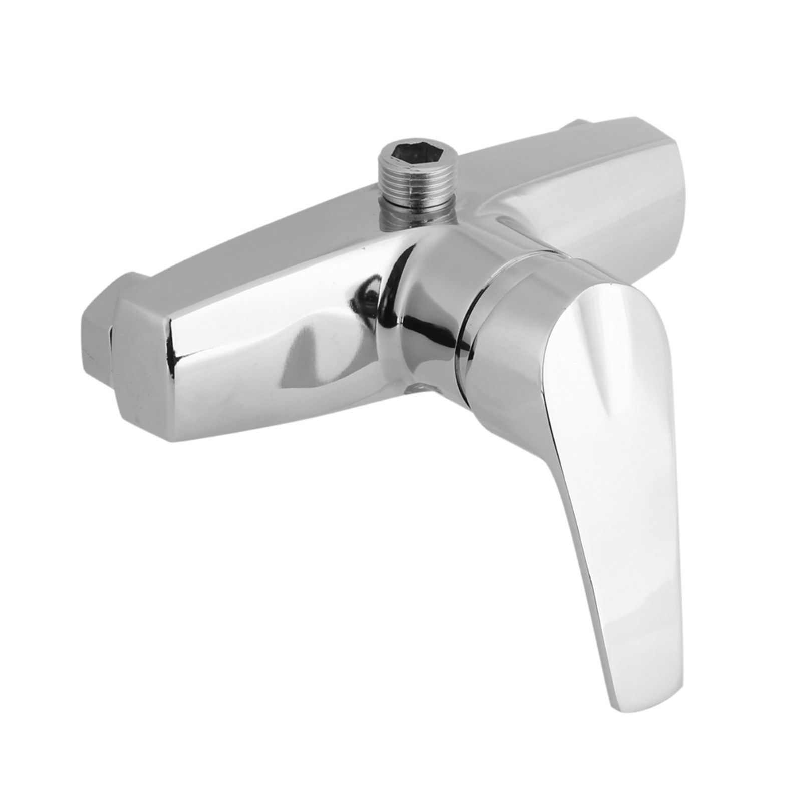 Zinc Alloy Bathroom Bathtub Single Handle Faucet Wall Mounted Bath Shower view 3