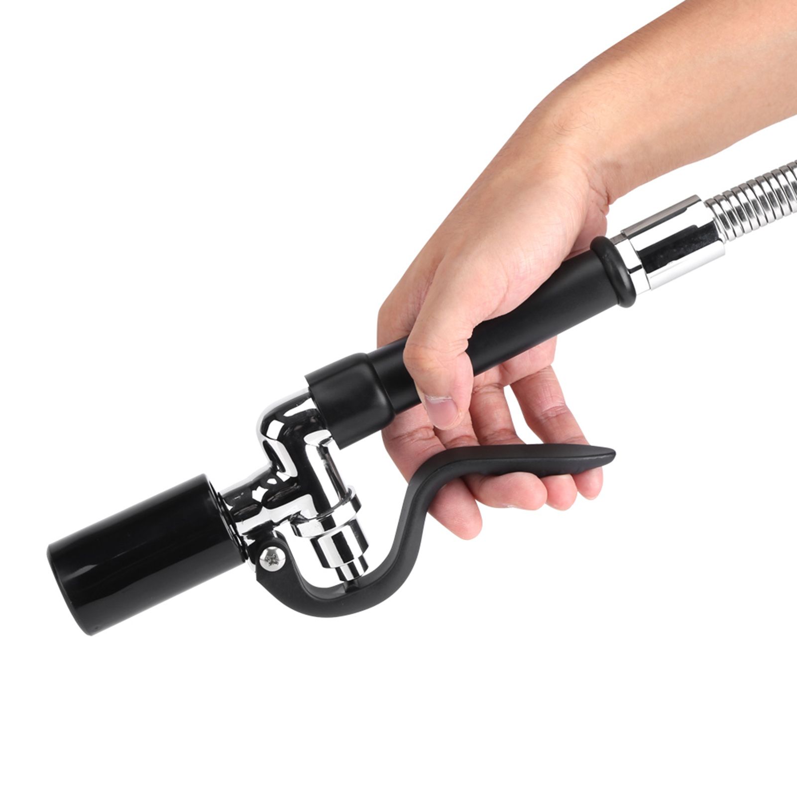 Commercial Kitchen Hotel Rinse Spray Head Faucet Tap Sprayer High Pressure view 10