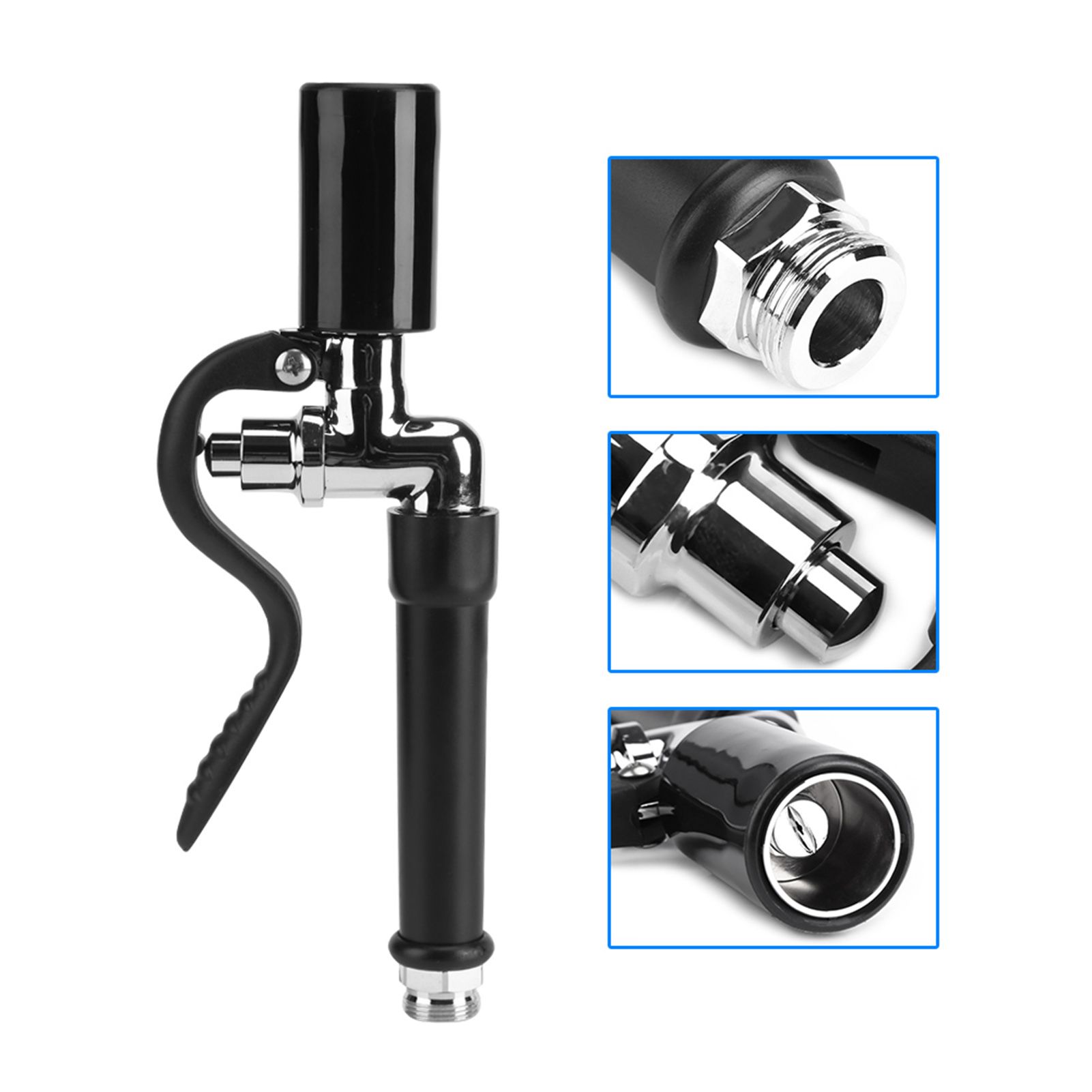 Commercial Kitchen Hotel Rinse Spray Head Faucet Tap Sprayer High Pressure view 15