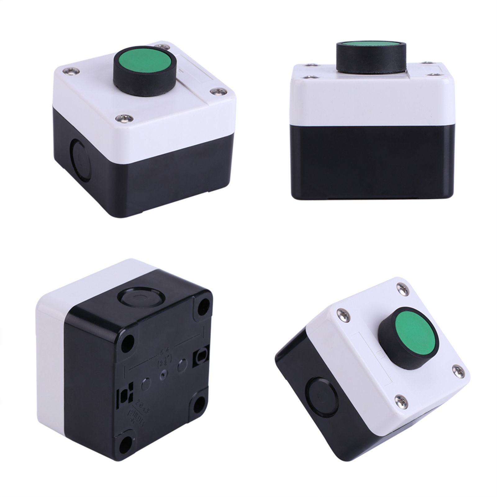 Weatherproof Green Push Button Switch One Button Control Box for Gate Opener view 11