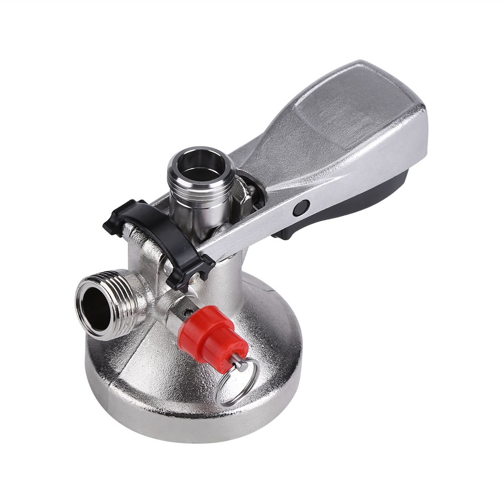 G Type Keg Stainless Steel Coupler Draft Beer Dispenser Brew w Air Valve Home view 3