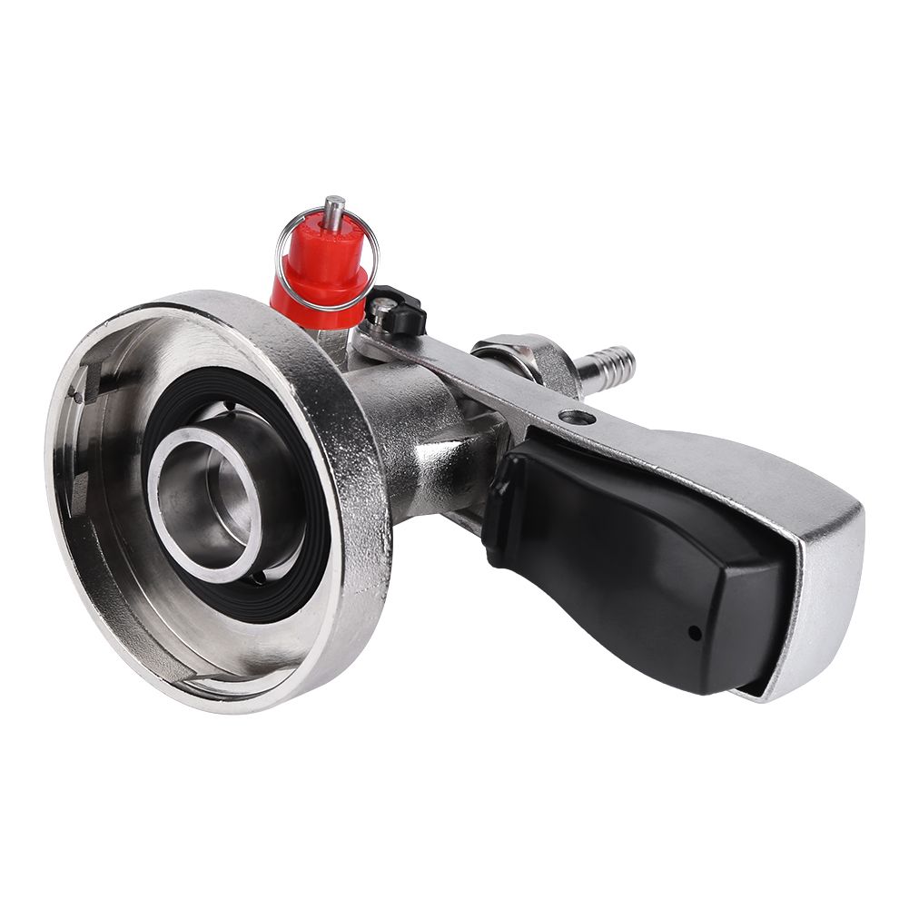 G Type Keg Stainless Steel Coupler Draft Beer Dispenser Brew w Air Valve Home view 6