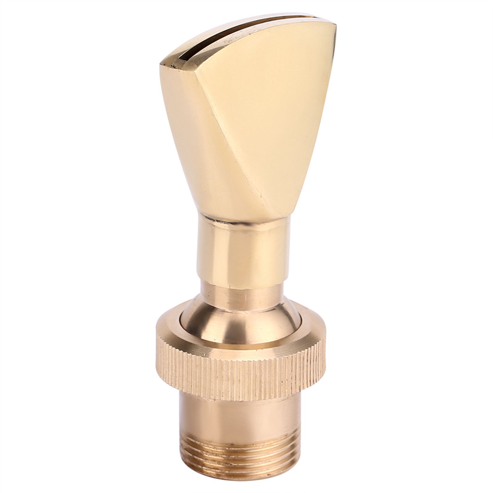 1/2" DN15&3/4" DN20 Fan Shaped Brass Fountain Nozzle Sprinkler Spray Head view 5