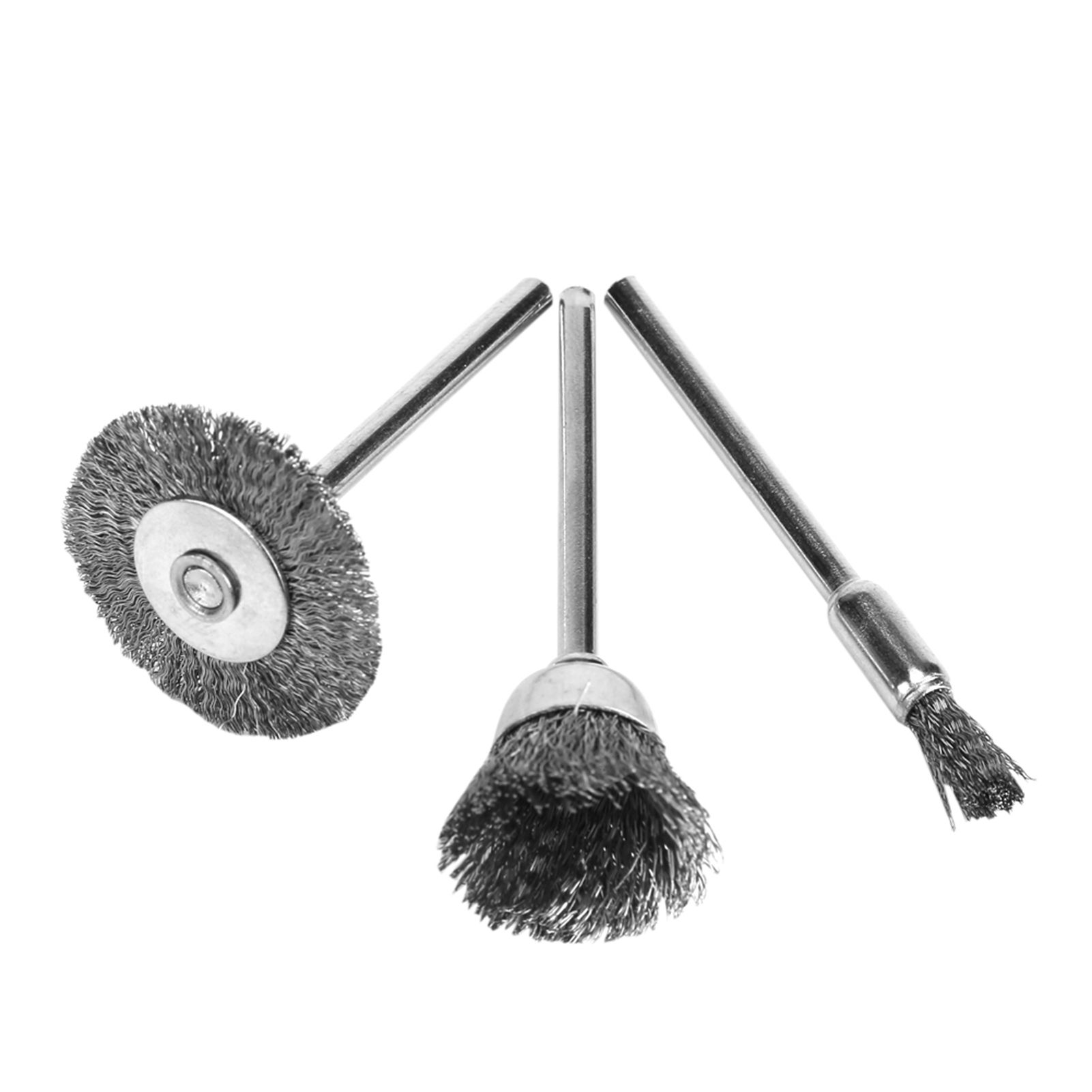 24pcs Stainless Steel/Brass Wire Wheel Polishing Brushes for Grinder Drill view 14