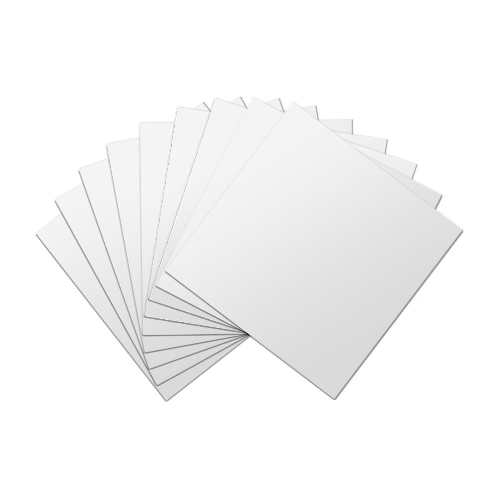 16pcs DIY Squares Mirror Wall Stickers 15cm Selfadhesive Tiles 3 D Mirror view 2