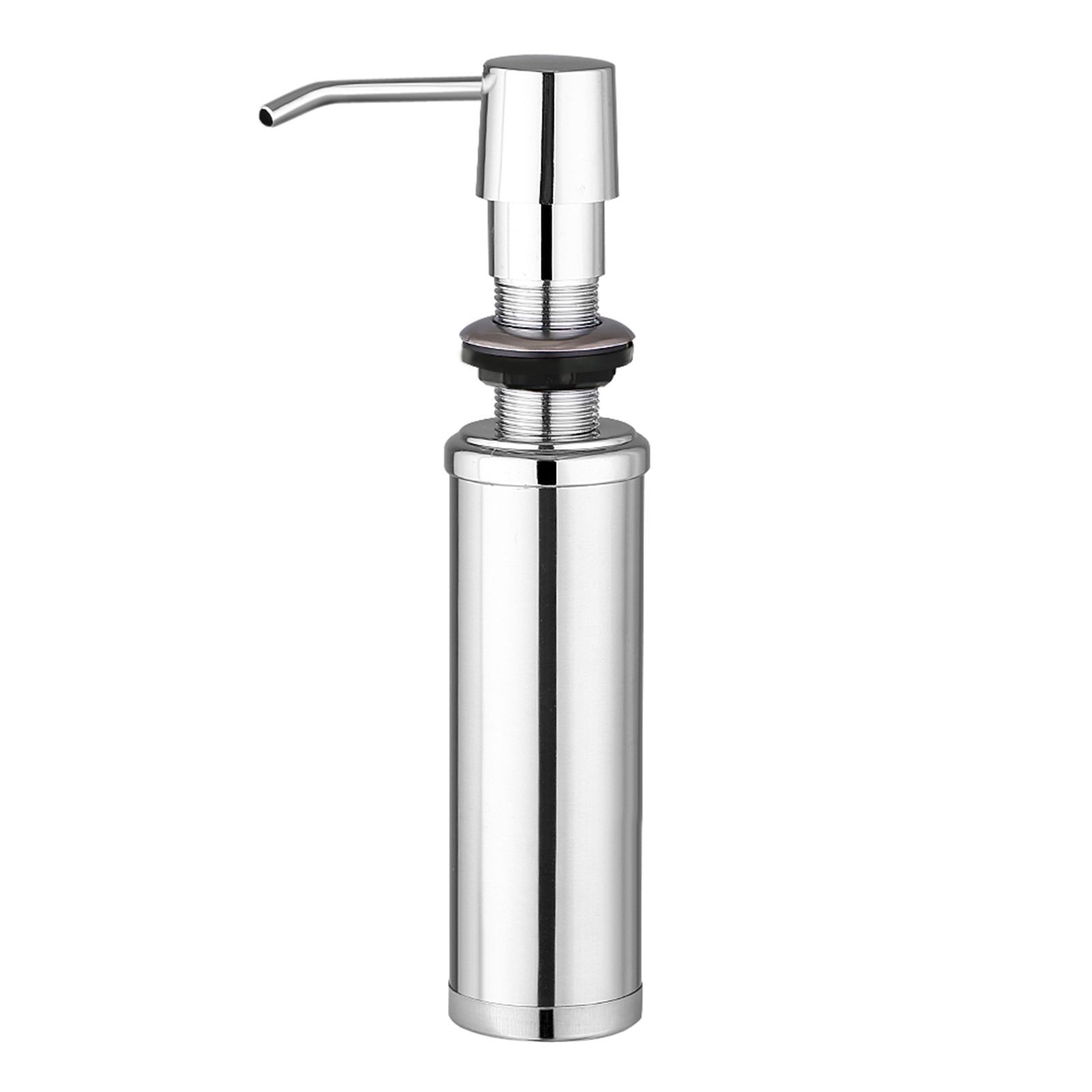 250ML Stainless Steel Liquid Soap Dispenser Bottle Kitchen Bathroom Shower view 7
