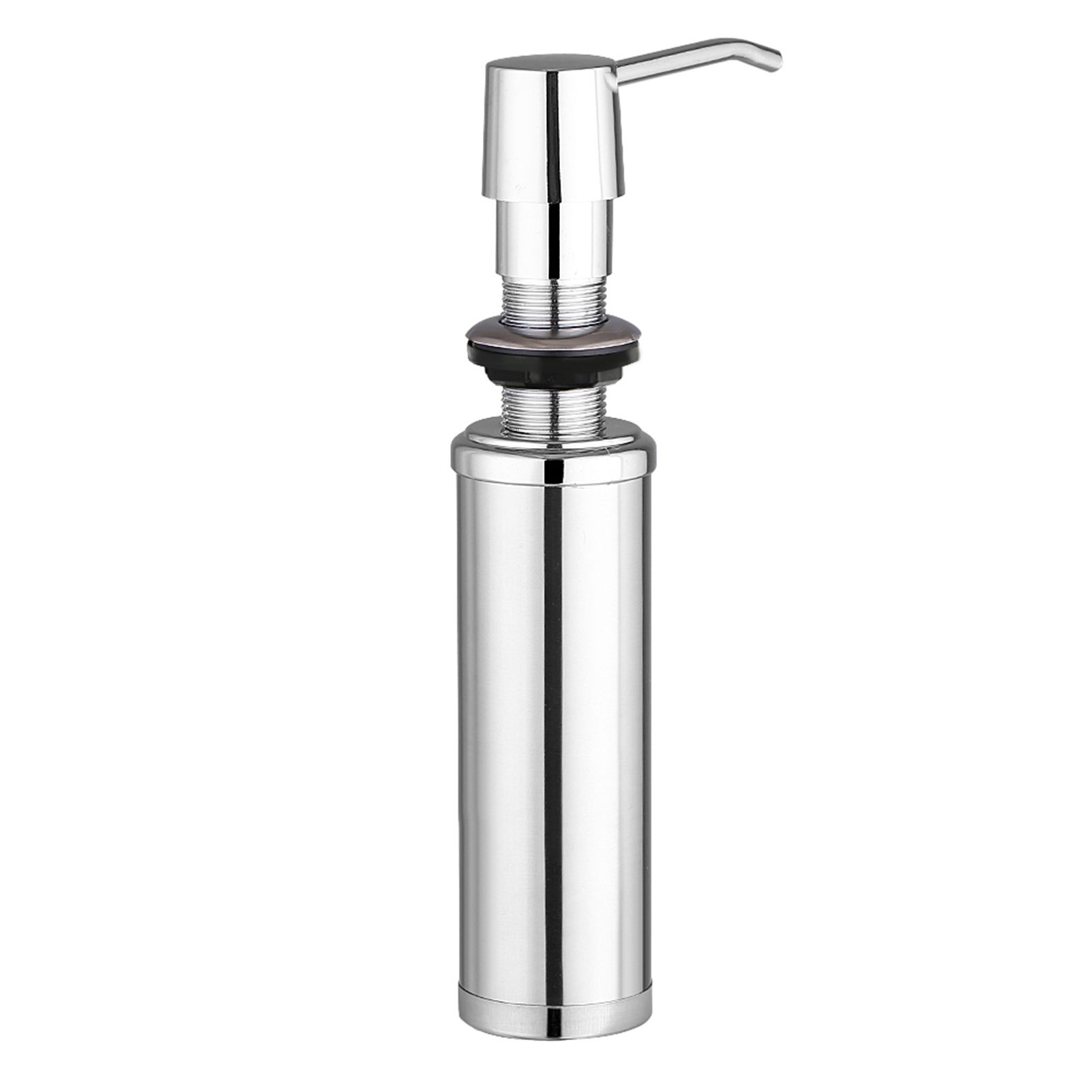 250ML Stainless Steel Liquid Soap Dispenser Bottle Kitchen Bathroom Shower view 10
