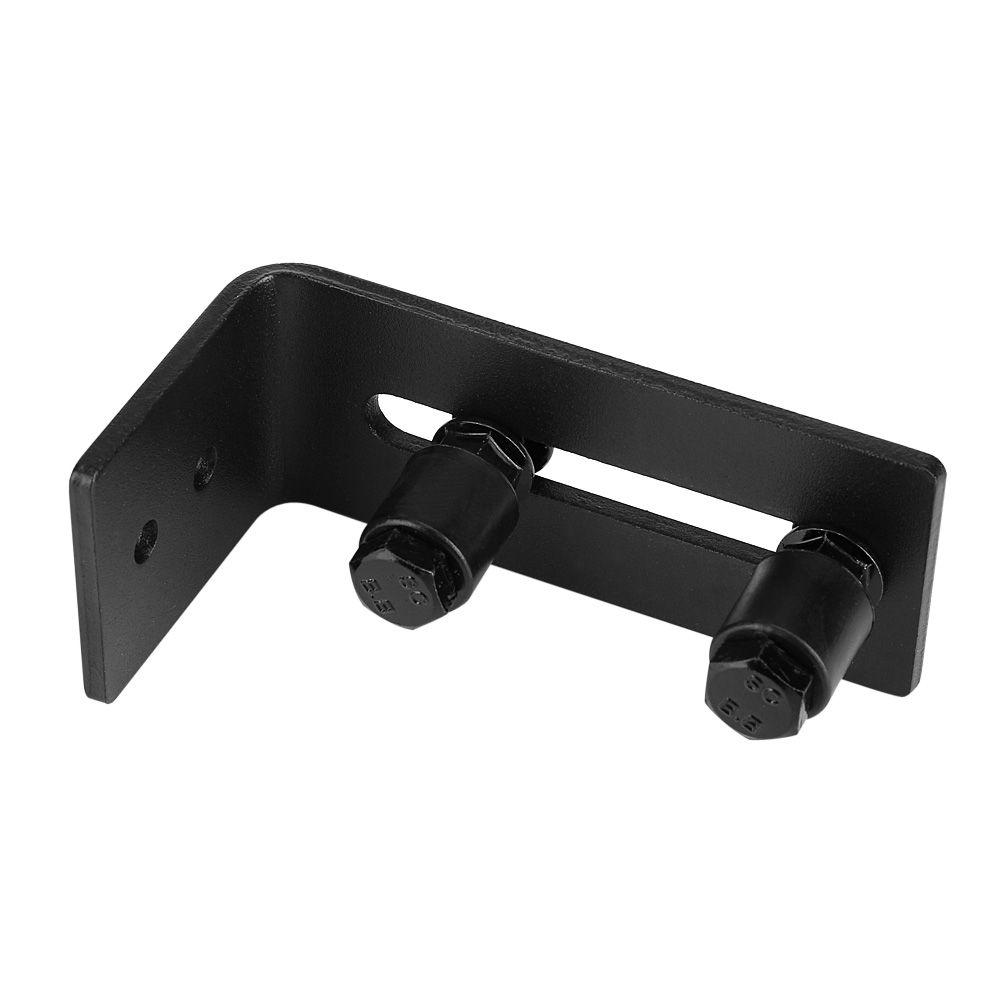 Carbon Steel Adjustable Wall Mount Sliding Barn Door Bottom Floor Guide Hardware view 5