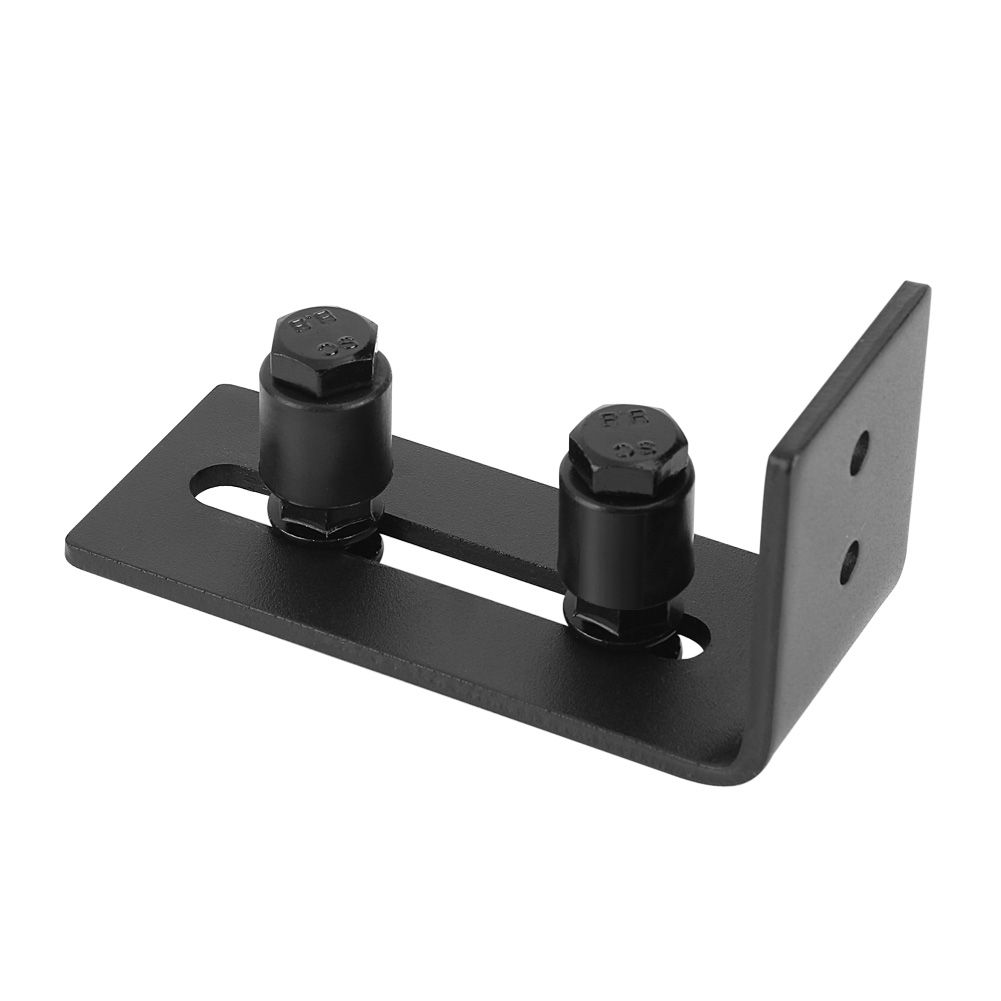 Carbon Steel Adjustable Wall Mount Sliding Barn Door Bottom Floor Guide Hardware view 7