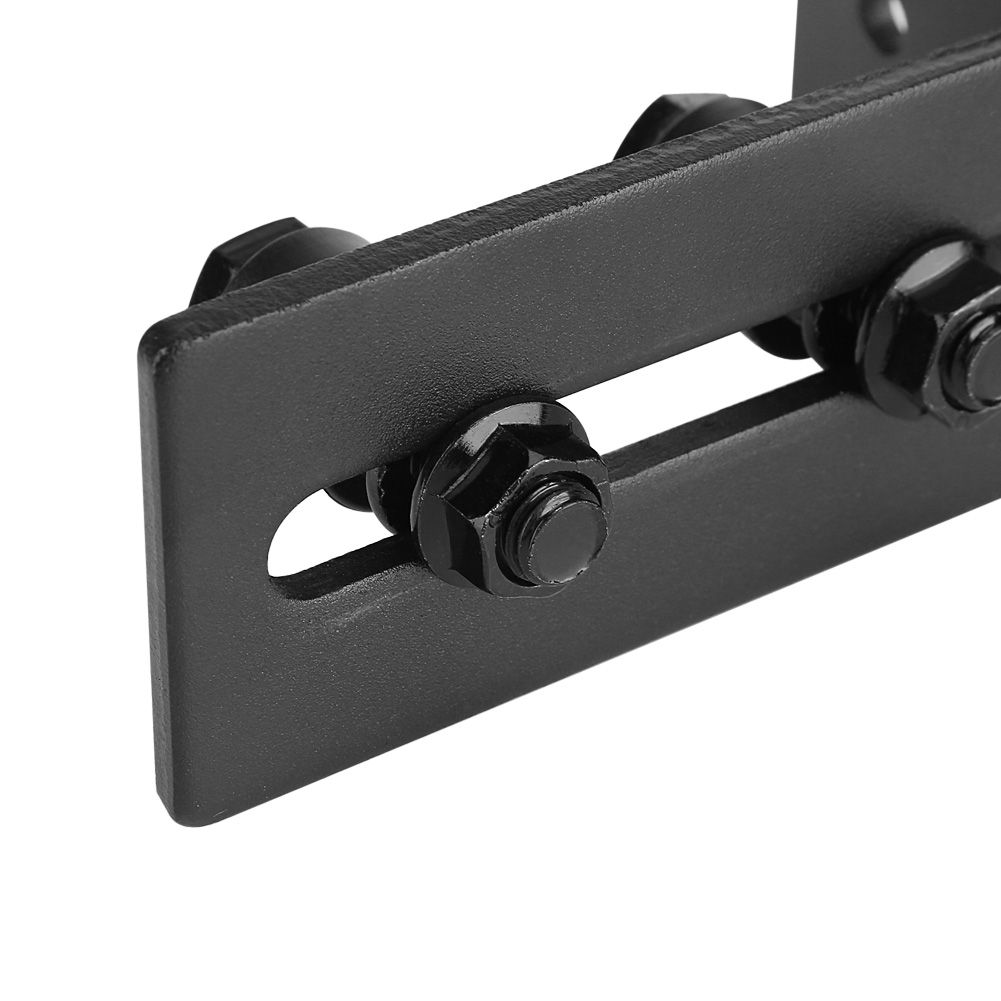 Carbon Steel Adjustable Wall Mount Sliding Barn Door Bottom Floor Guide Hardware view 8